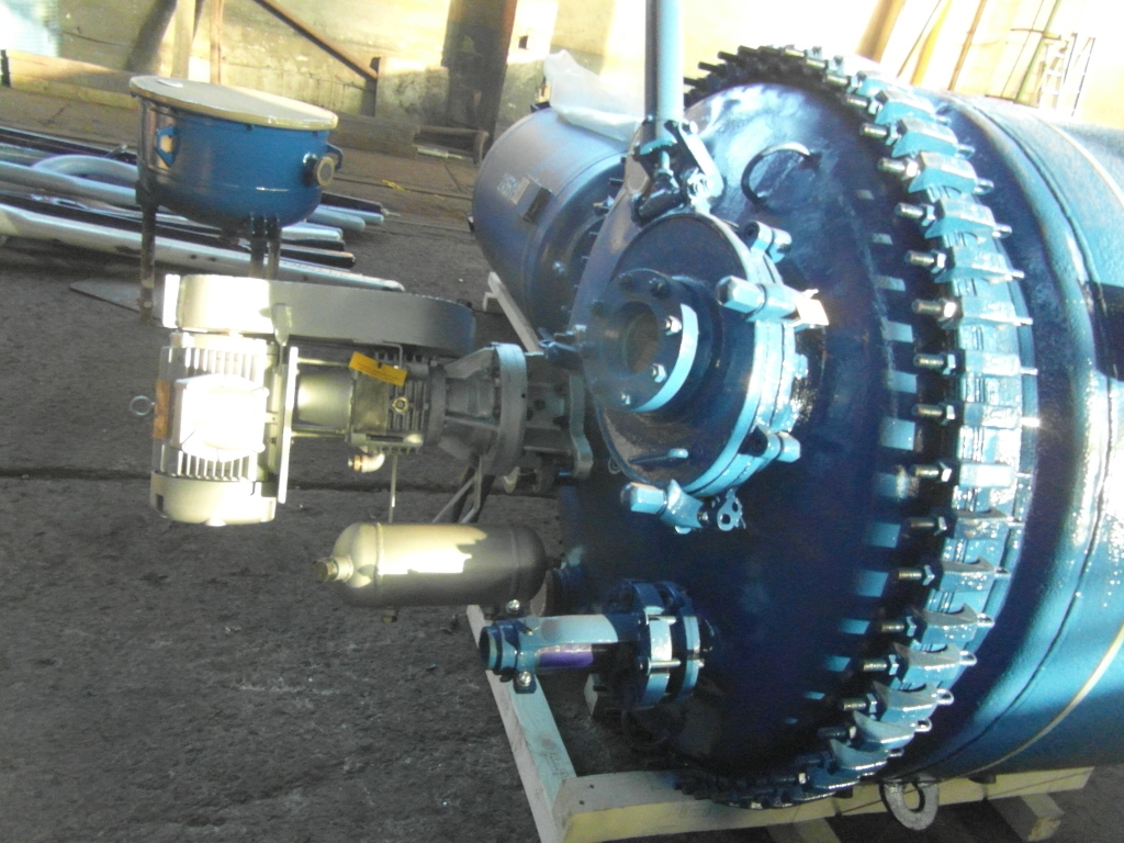 500-Gallon Glass-Lined Batch Agitated Reactor – Pfaudler ELL Series - IPP# 247007