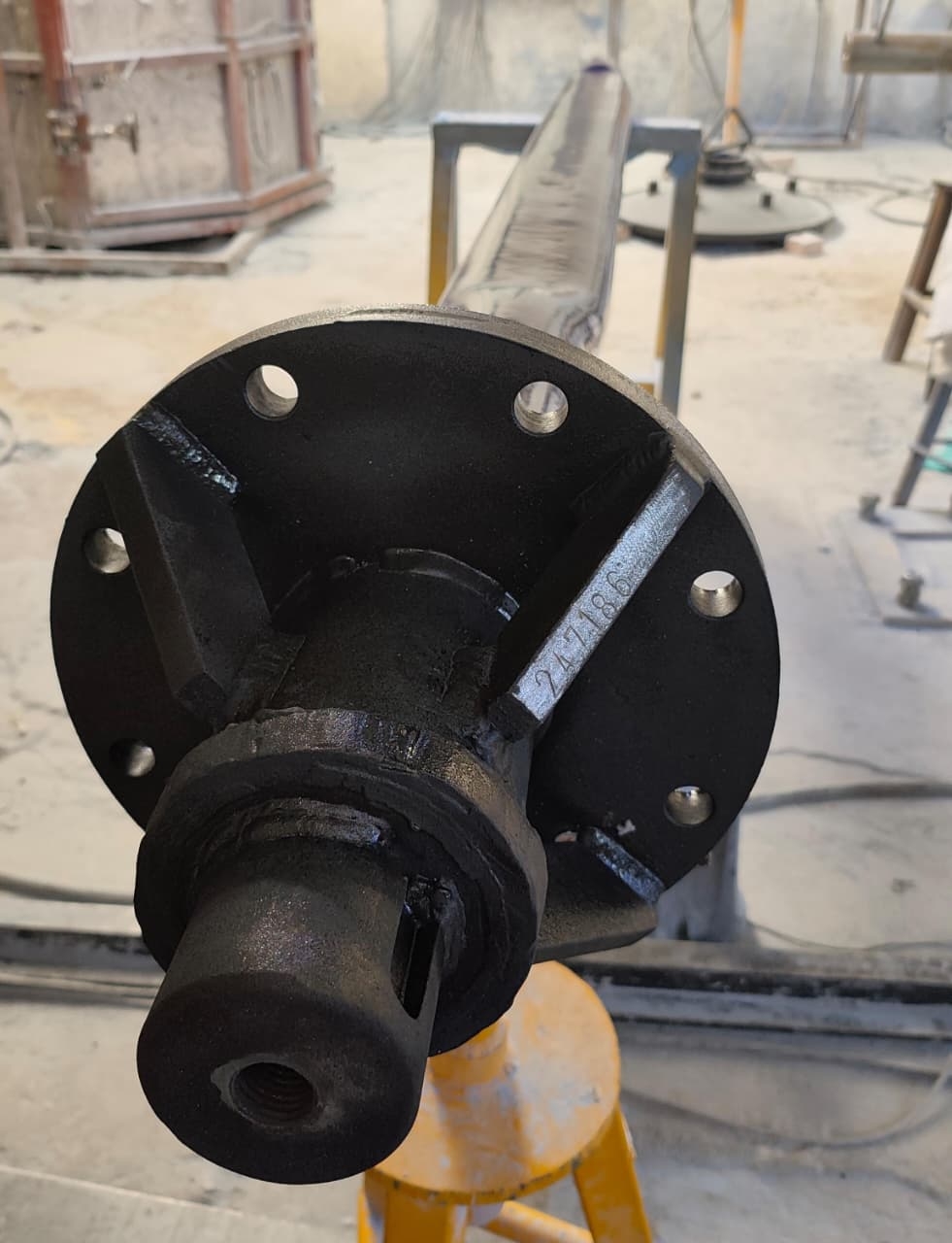 Glass-Lined 2,000 Gal Pfaudler Beavertail Baffle – Flange-Mounted, Integral Tip - IPP# 247186