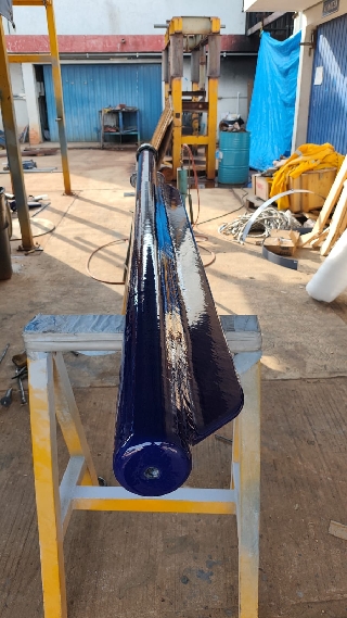 Glass-Lined Pfaudler Fin Baffle – 7,550 L (2,000 gal) Capacity