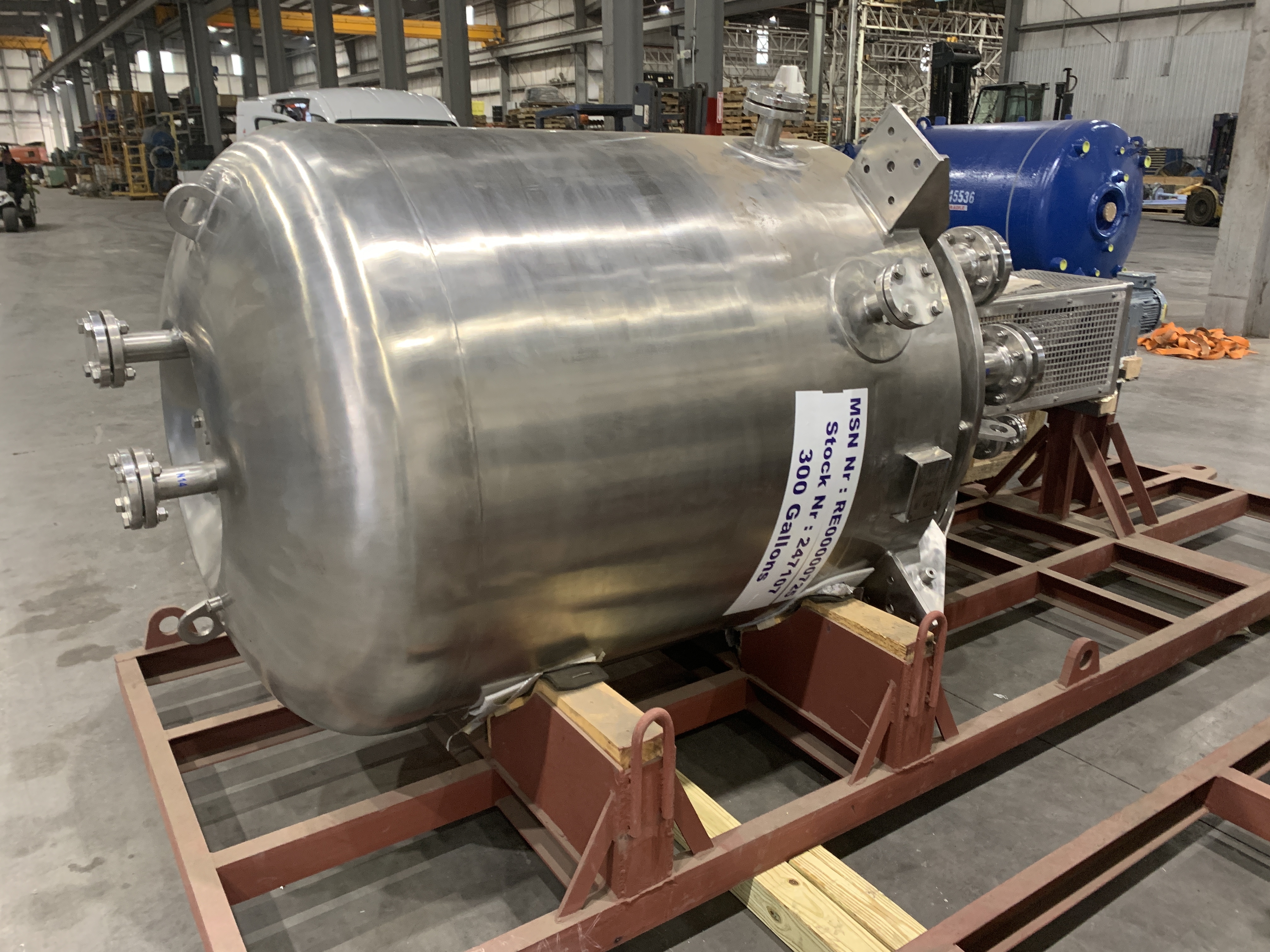 New Stainless Steel 316L Gale Process Solutions Batch-Type Agitated Reactor - IPP# 247107