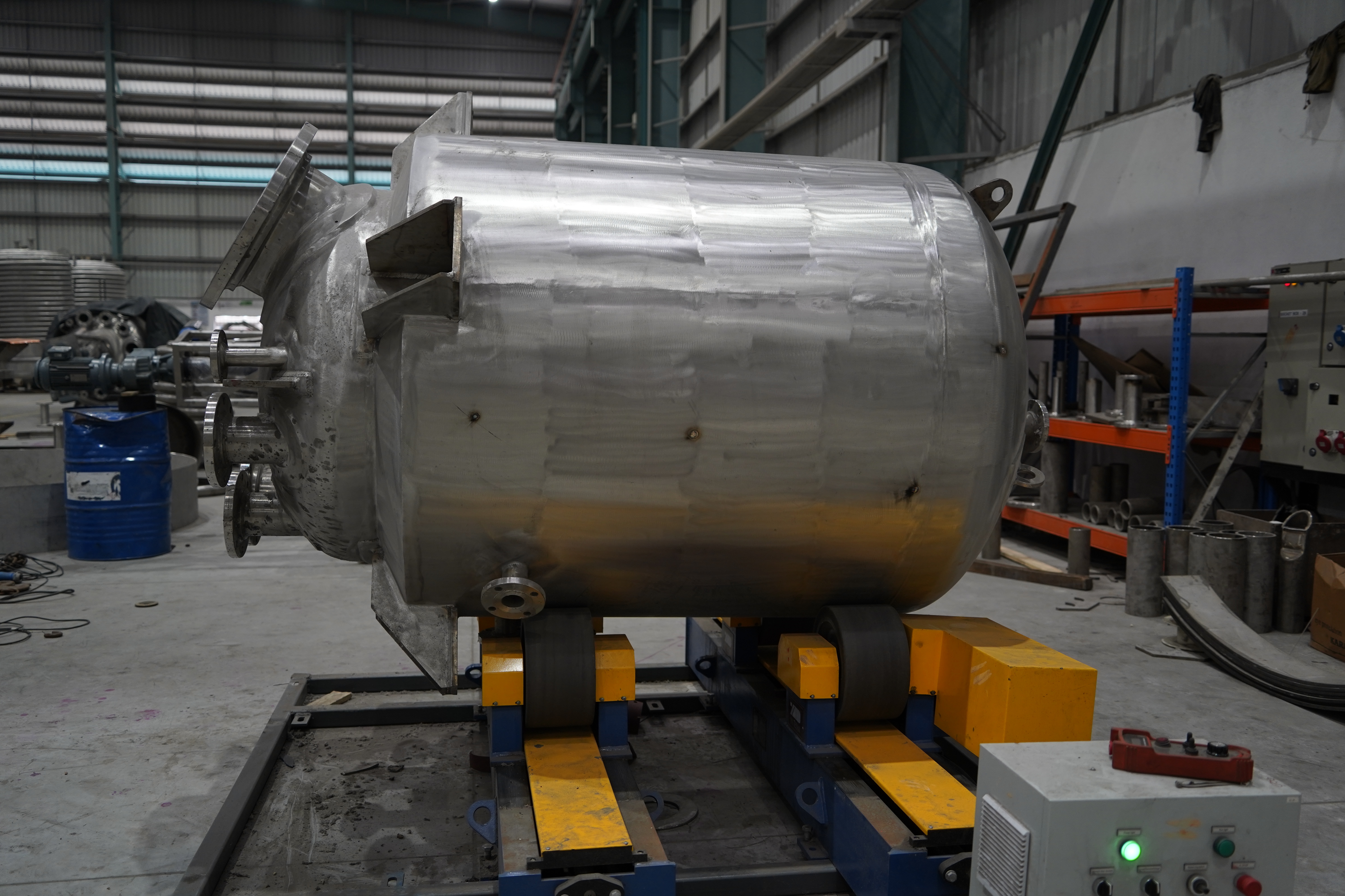 Reactor Batch-Type Agitated cGMP New 300 Gallon (1200L) Stainless Steel 316L - IPP# 247106