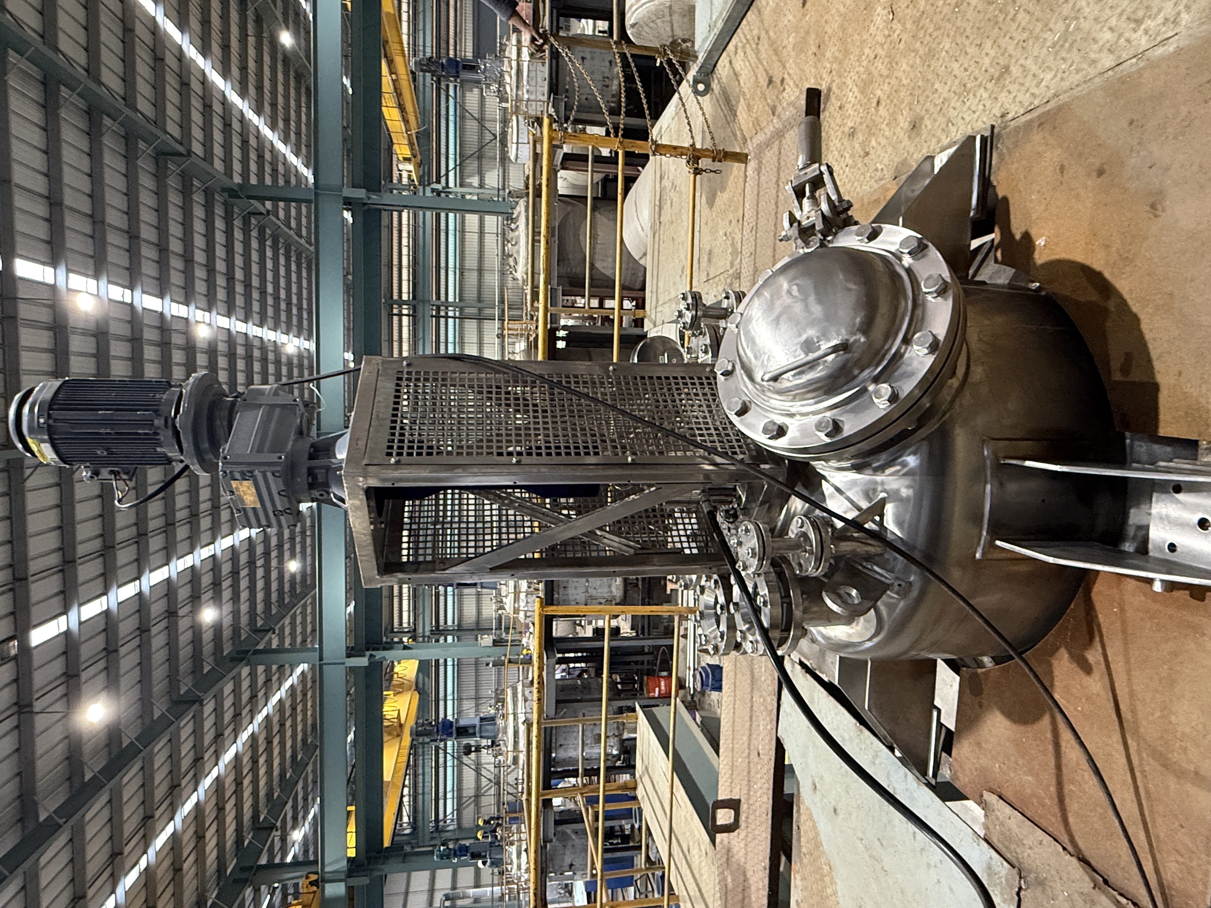 Reactor Batch-Type Agitated cGMP New 300 Gallon (1200L) Stainless Steel 316L - IPP# 247106