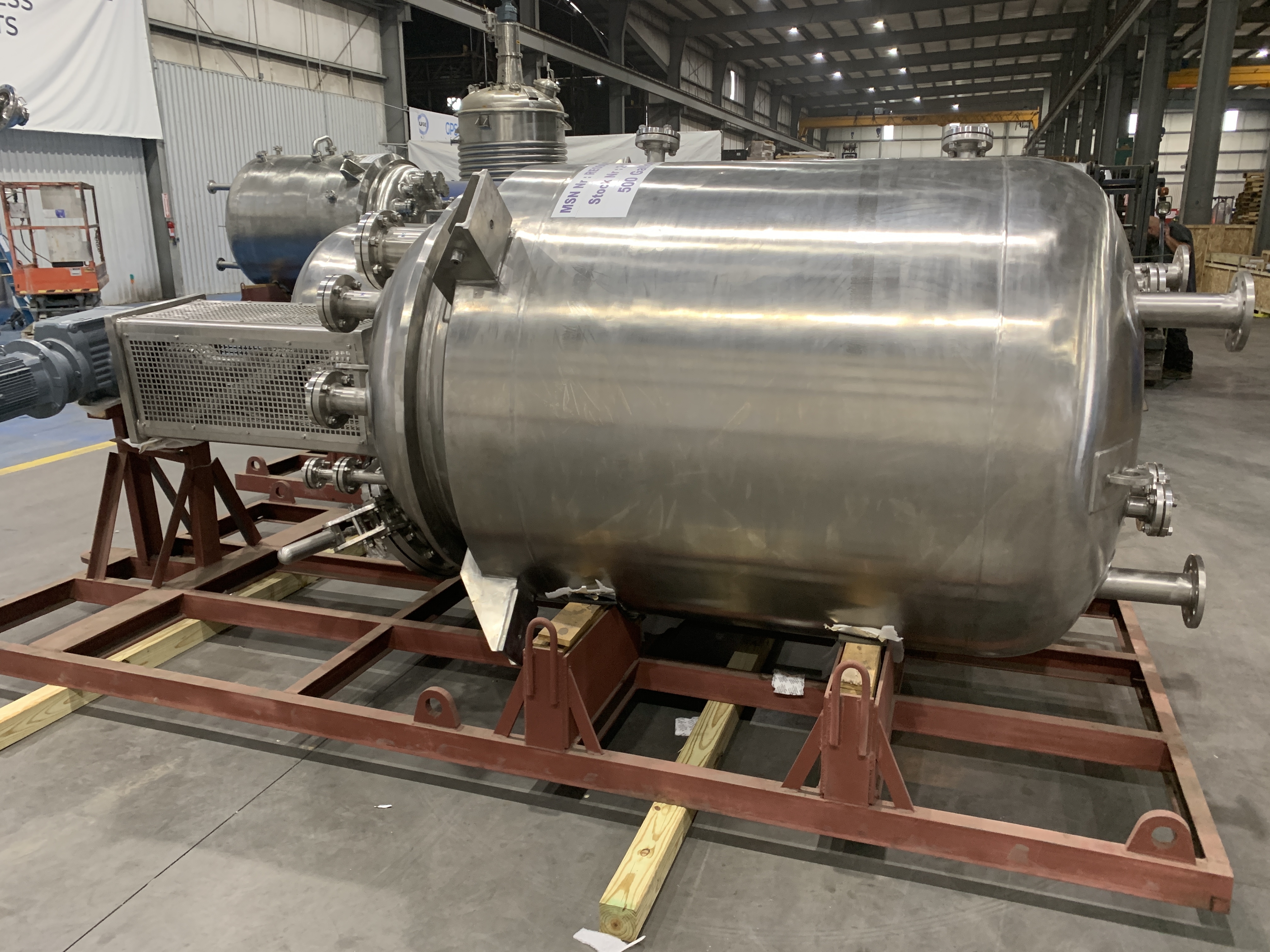 New Stainless Steel 316L Gale Process Solutions Batch-Type Agitated Reactor - IPP# 247108
