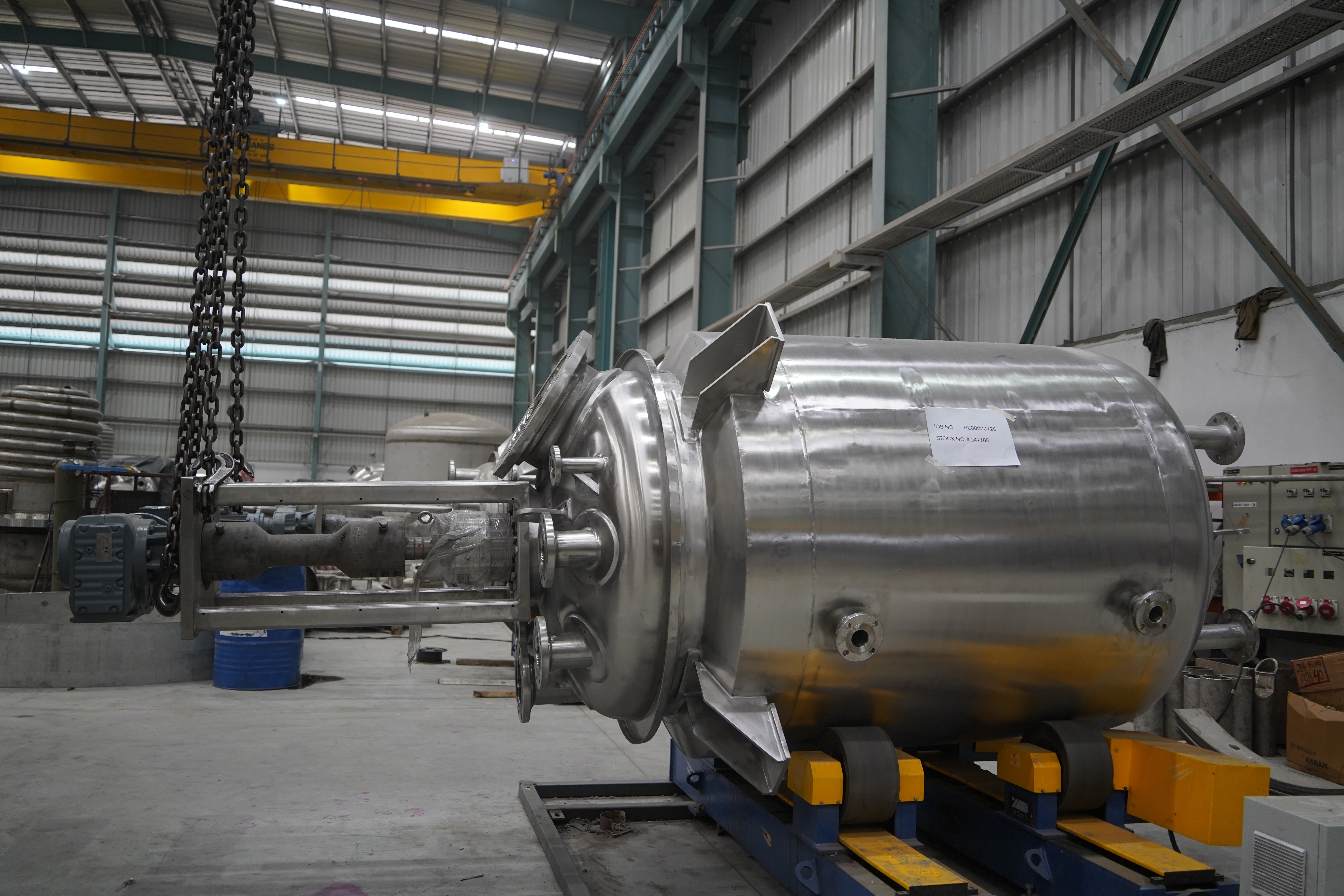 New Stainless Steel 316L Gale Process Solutions Batch-Type Agitated Reactor - IPP# 247108