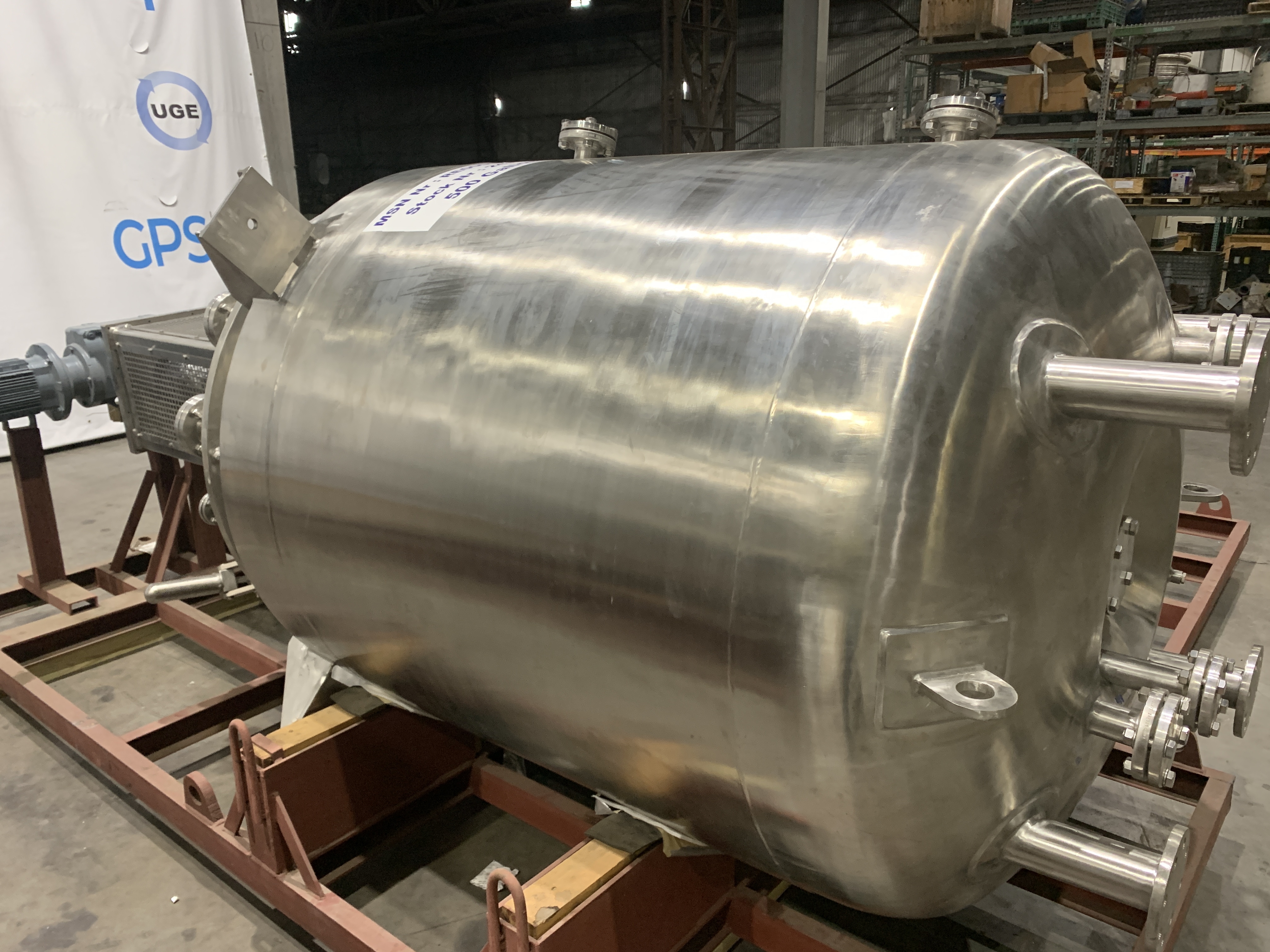 New Stainless Steel 316L Gale Process Solutions Batch-Type Agitated Reactor - IPP# 247109