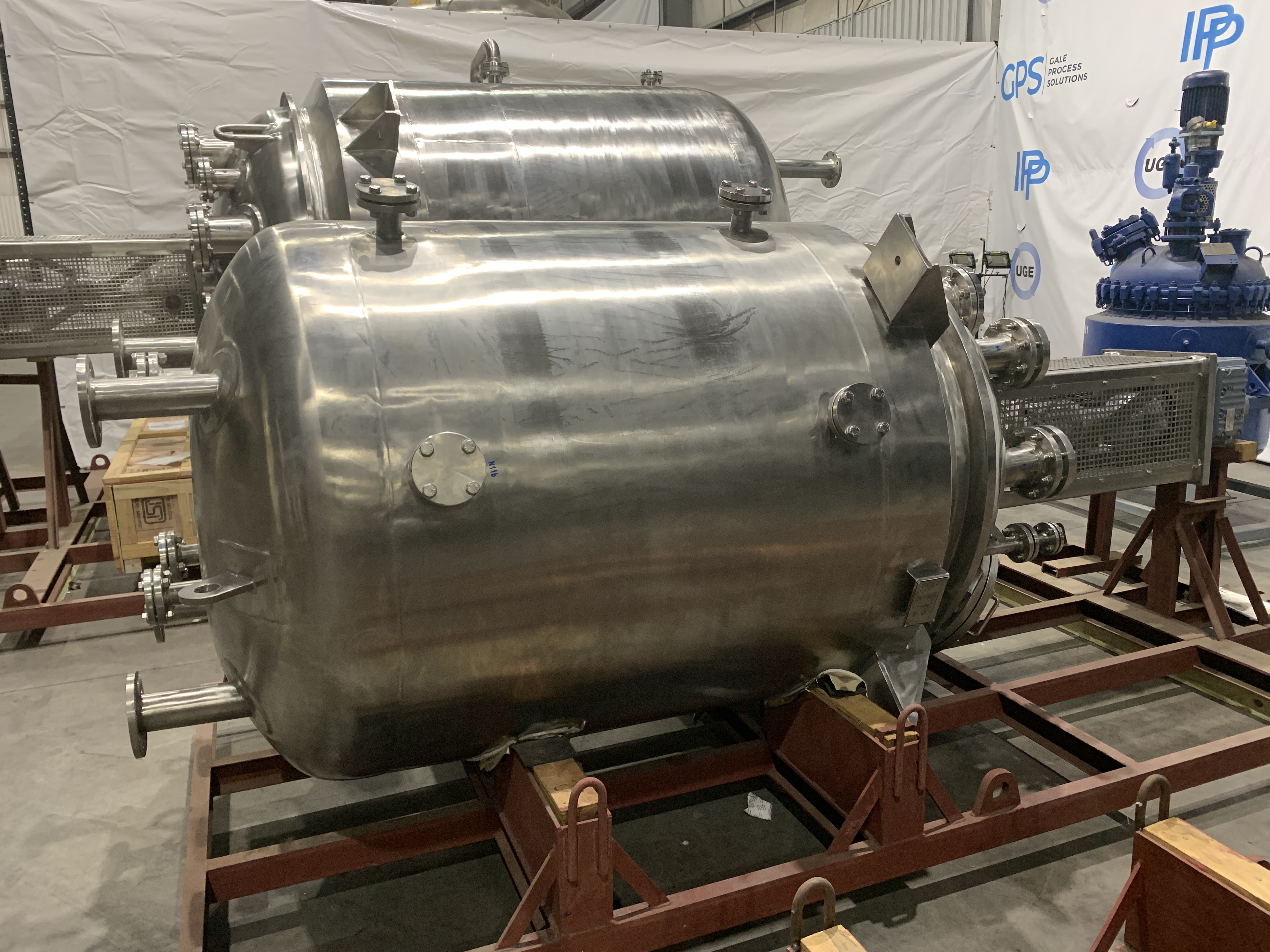 New Stainless Steel 316L Gale Process Solutions Batch-Type Agitated Reactor - IPP# 247109