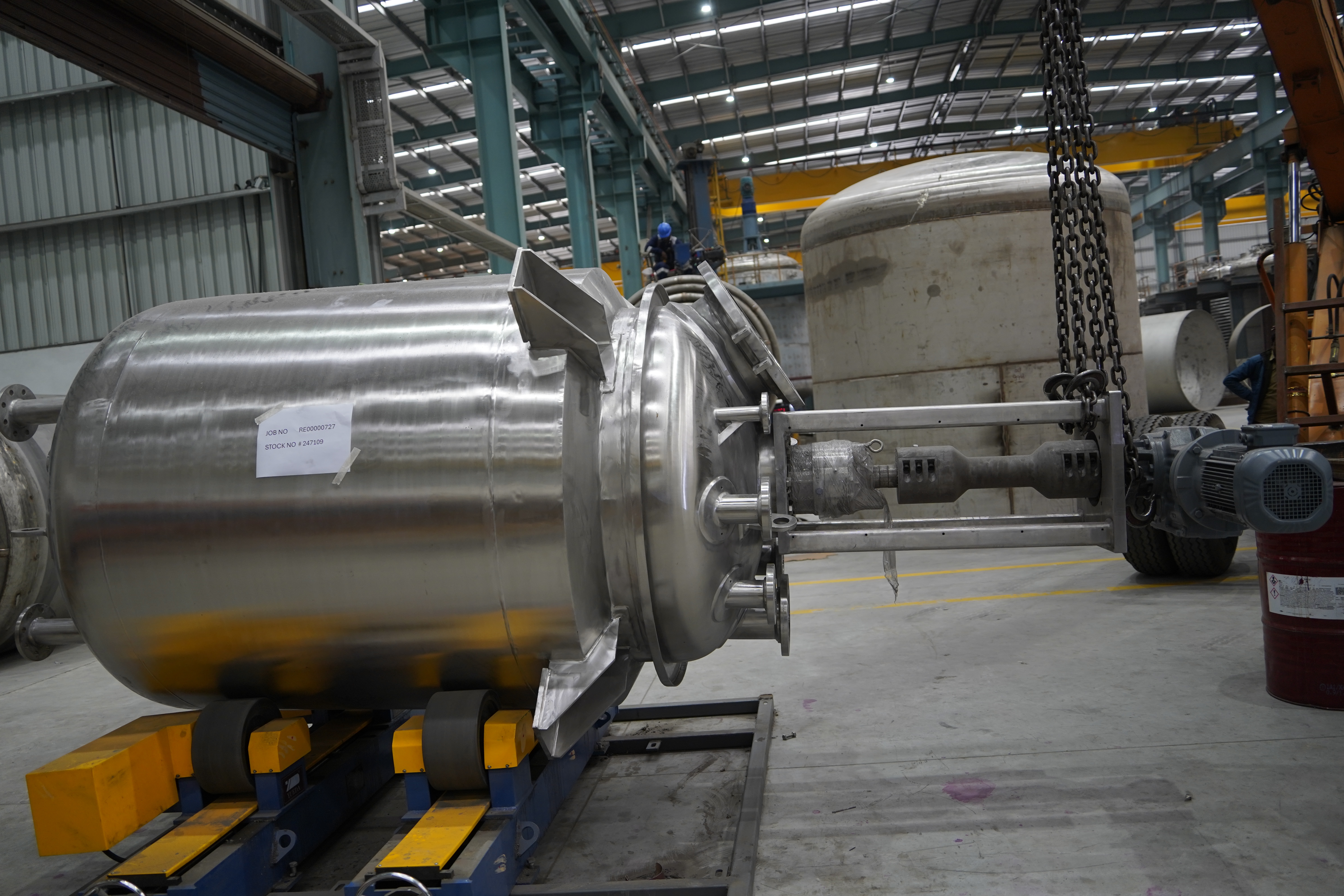 New Stainless Steel 316L Gale Process Solutions Batch-Type Agitated Reactor - IPP# 247109