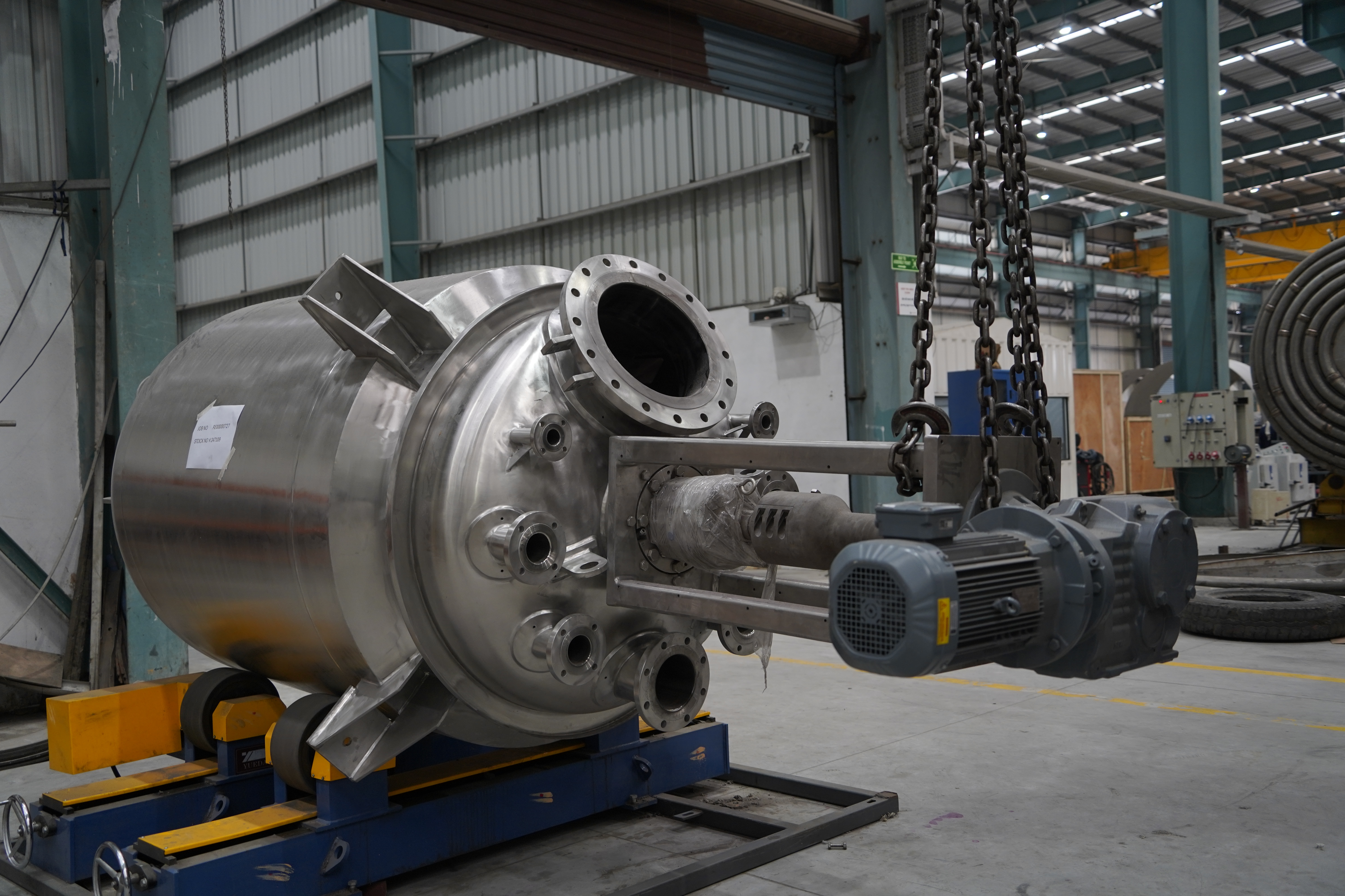 New Stainless Steel 316L Gale Process Solutions Batch-Type Agitated Reactor - IPP# 247109