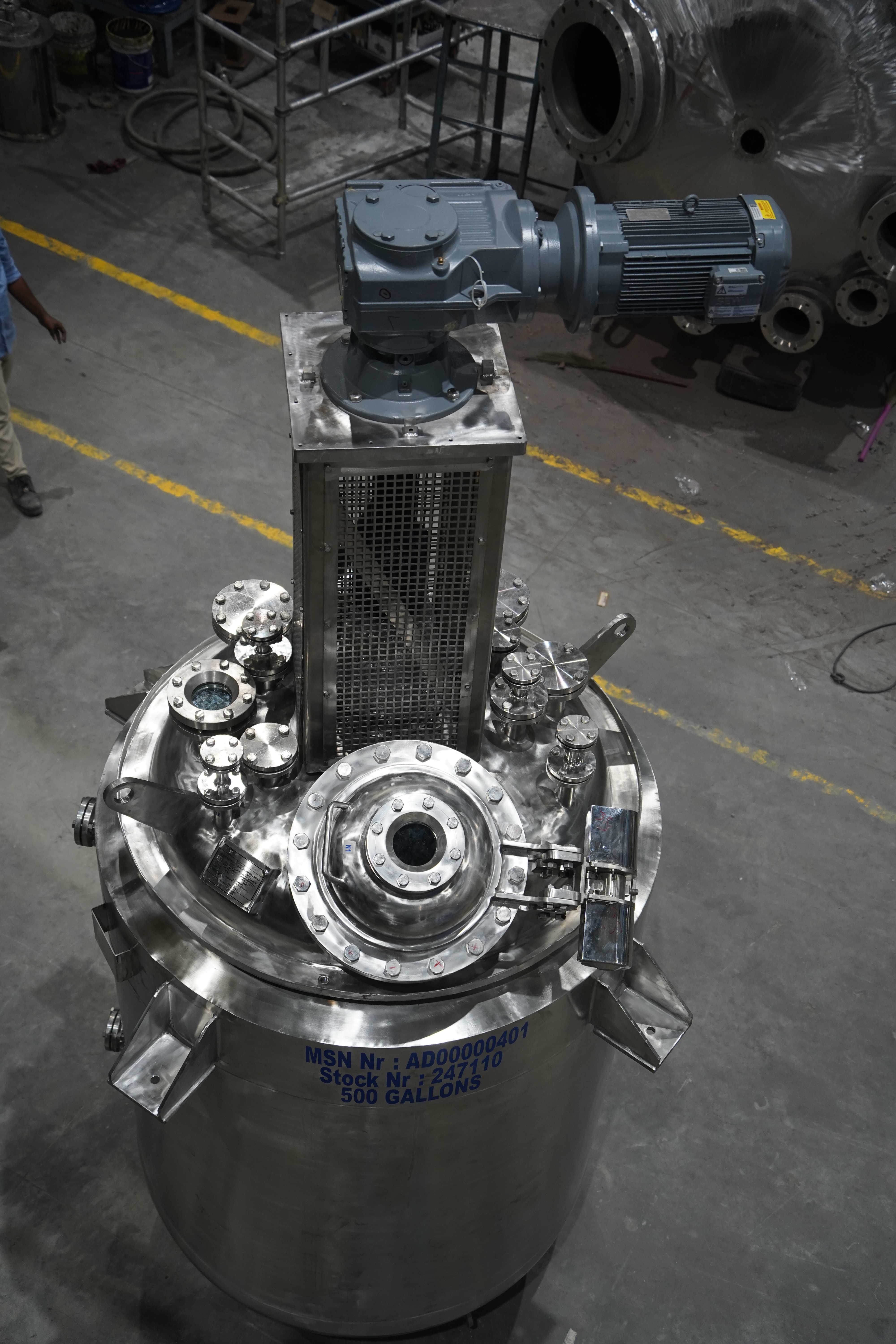 New Hastelloy - C22 Gale Process Solutions Batch-Type Agitated Reactor - IPP# 247110