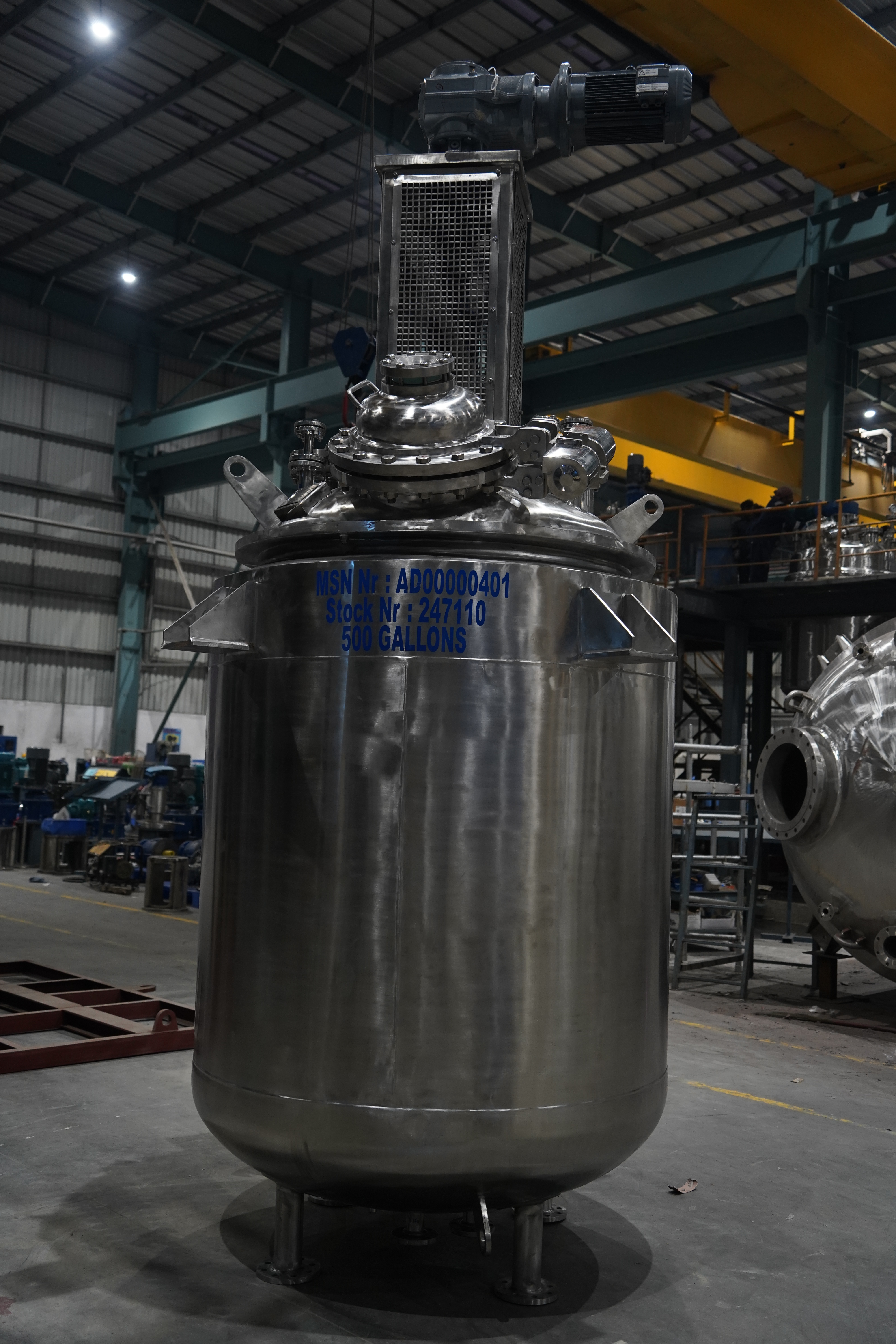 New Hastelloy - C22 Gale Process Solutions Batch-Type Agitated Reactor - IPP# 247110