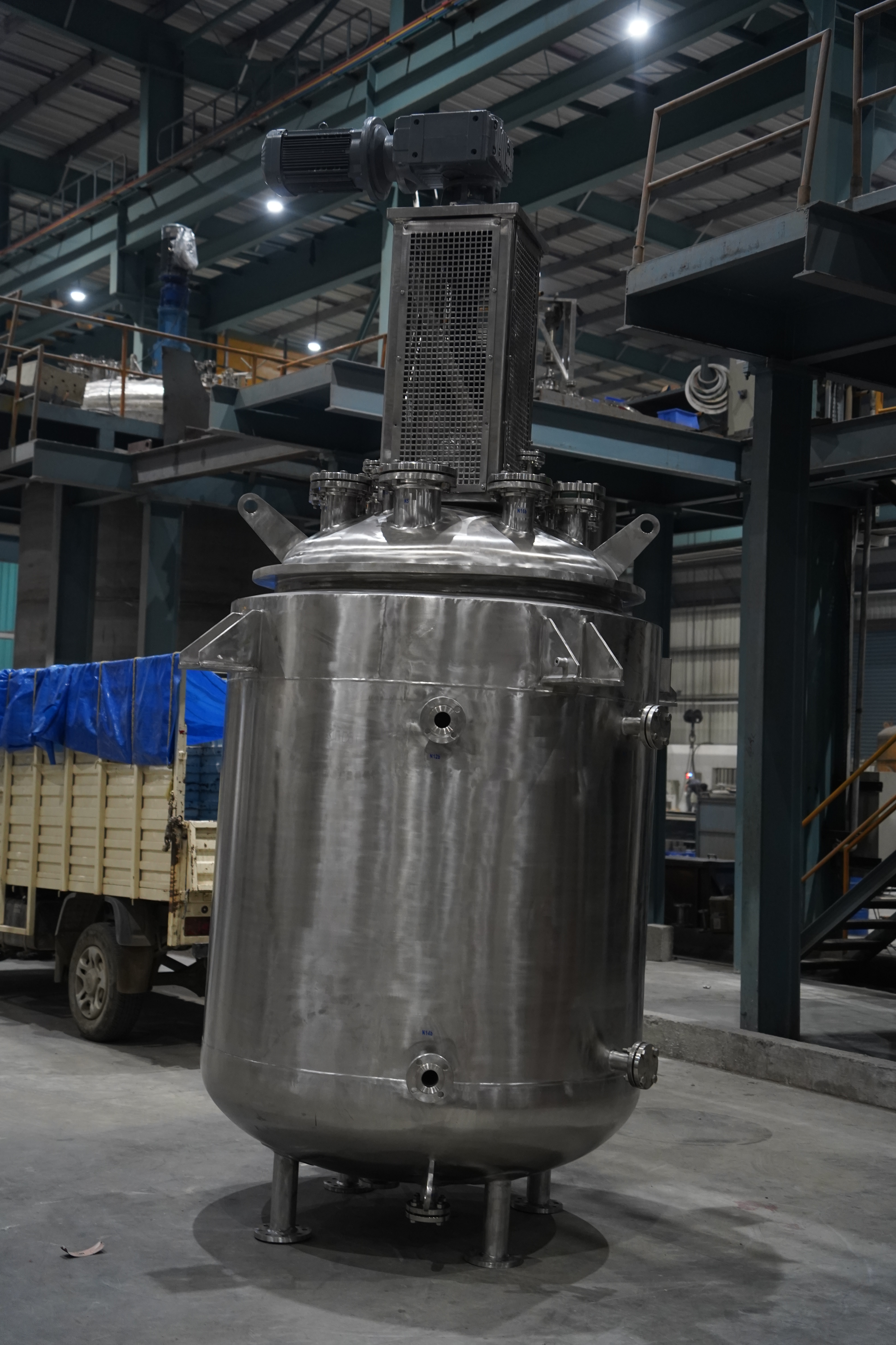 New Hastelloy - C22 Gale Process Solutions Batch-Type Agitated Reactor - IPP# 247110