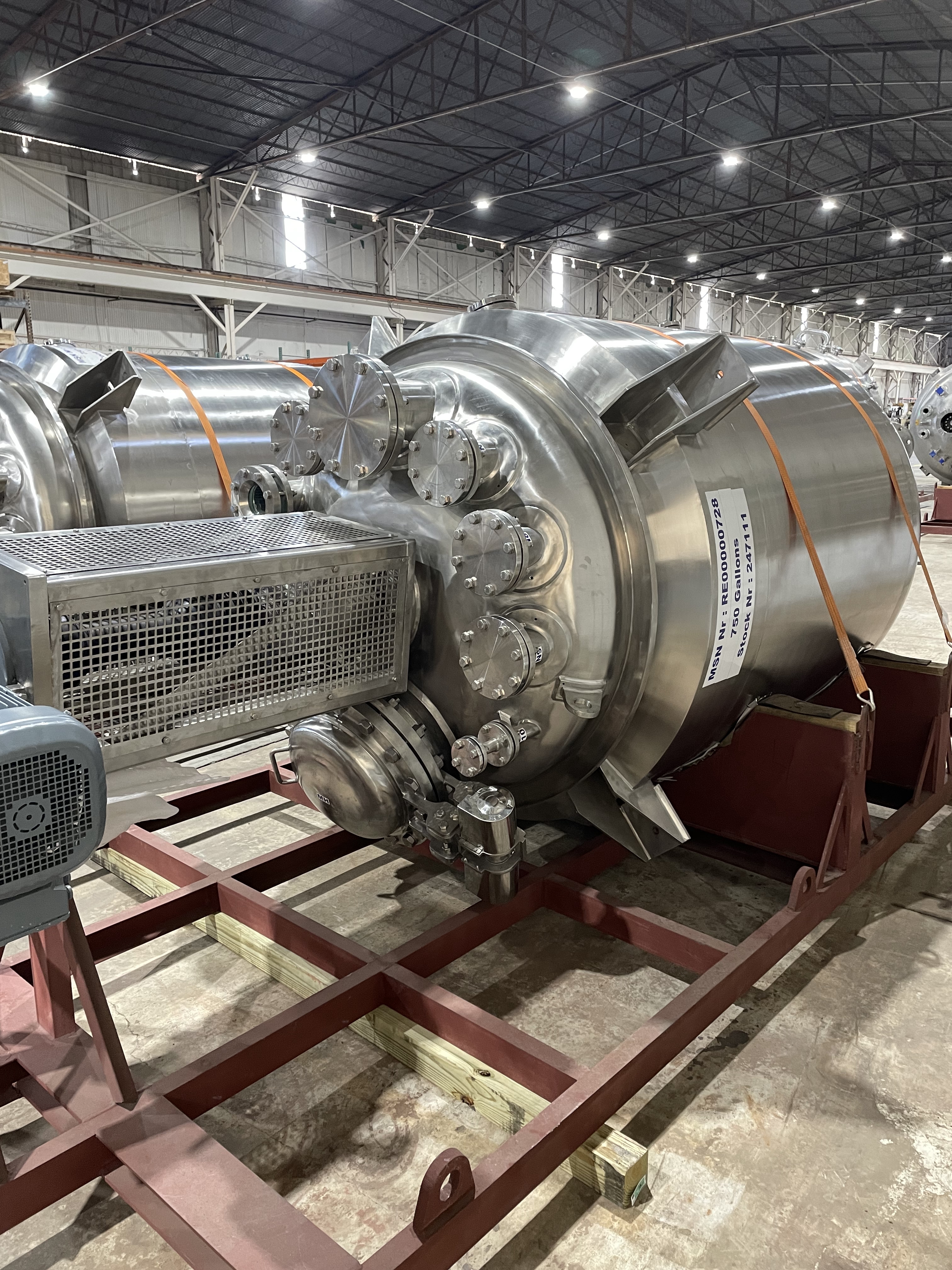 New Stainless Steel 316L Gale Process Solutions Batch-Type Agitated Reactor - IPP# 247111