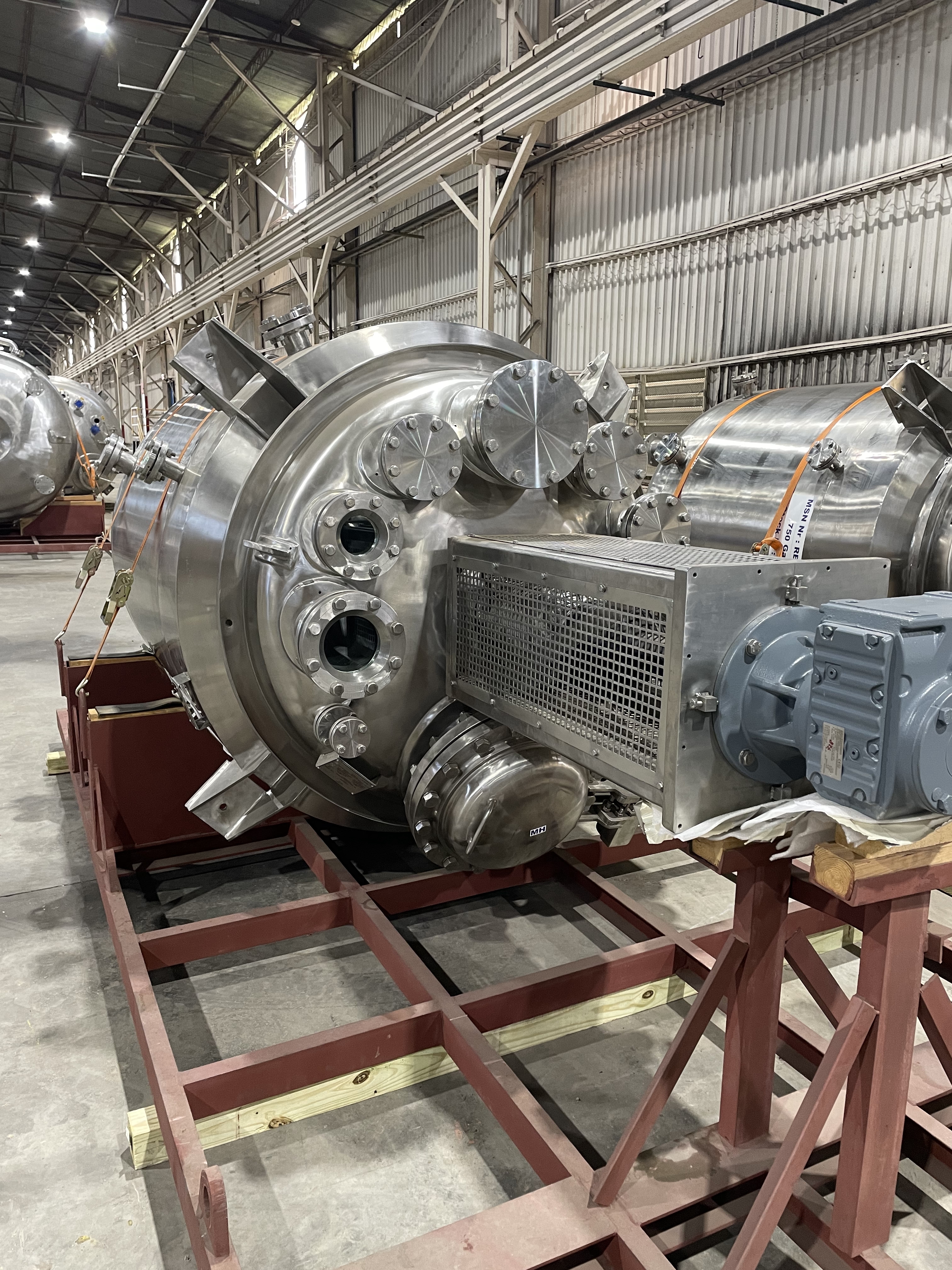 New Stainless Steel 316L Gale Process Solutions Batch-Type Agitated Reactor - IPP# 247112