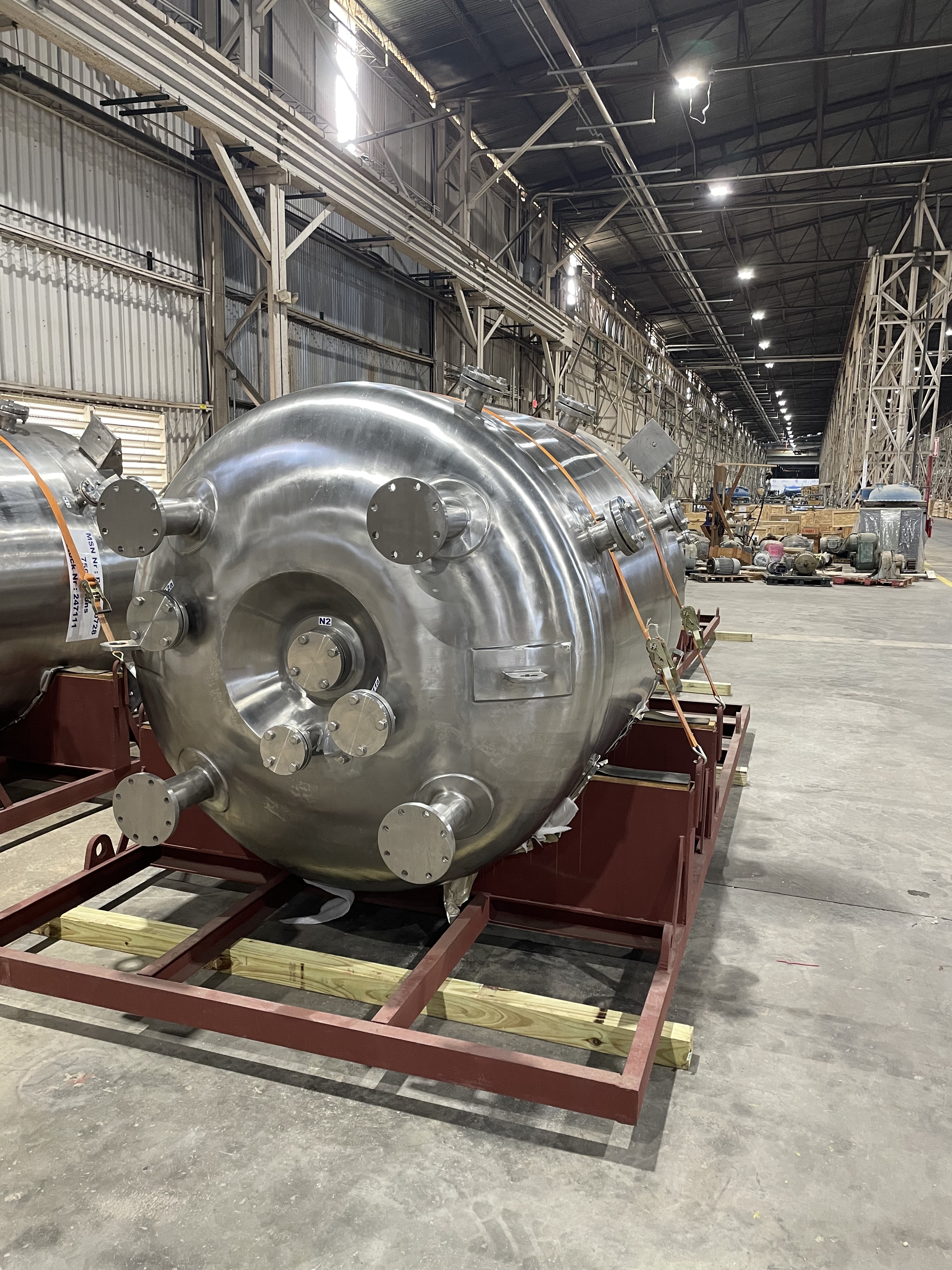 New Stainless Steel 316L Gale Process Solutions Batch-Type Agitated Reactor - IPP# 247112