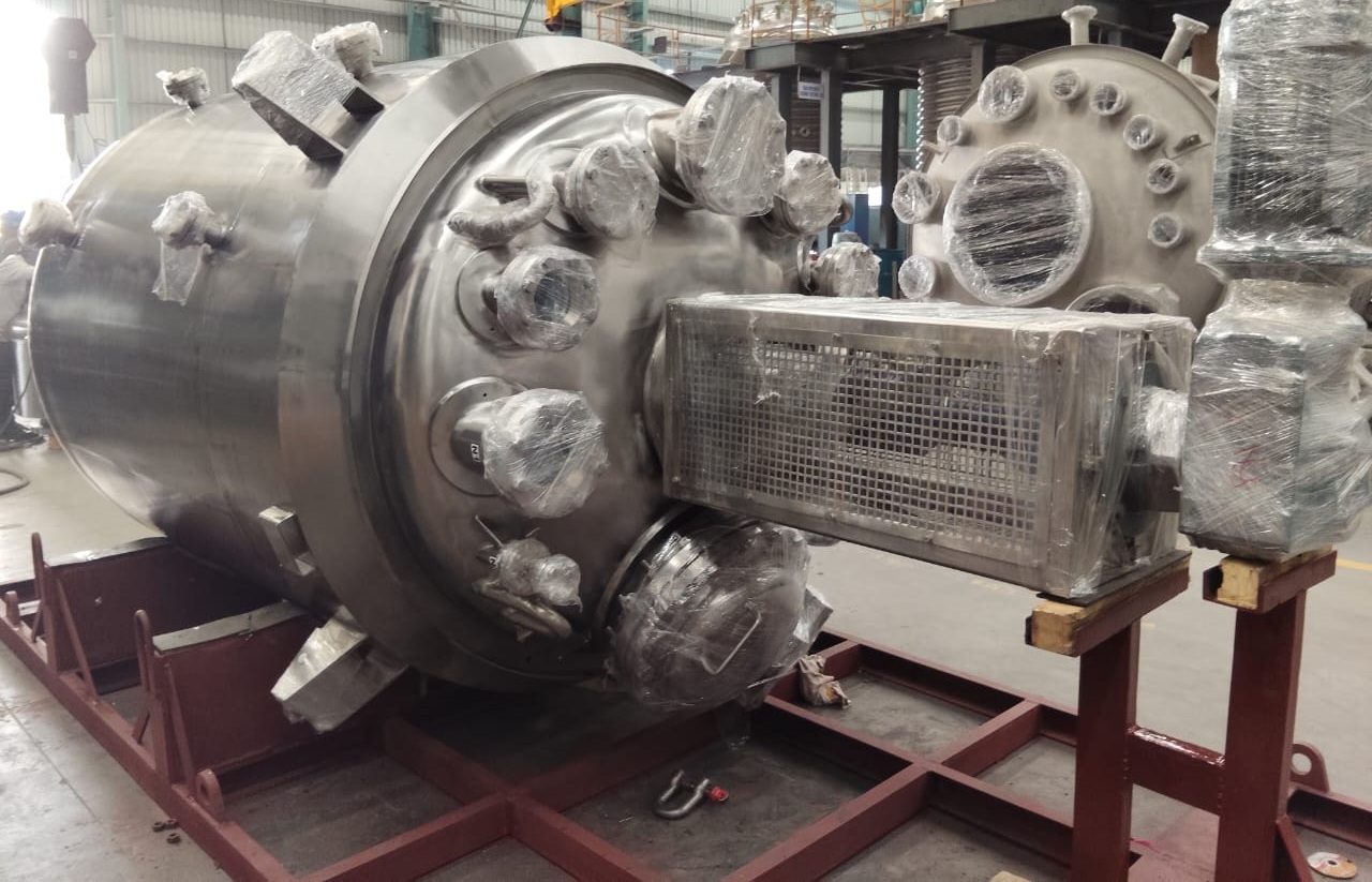New Reactor Batch-Type Agitated cGMP Gale Process Solutions 2000 Stainless Steel 316L - IPP# 247117