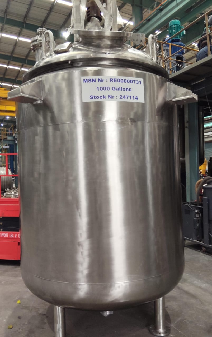 New Stainless Steel 316L Gale Process Solutions Batch-Type Agitated Reactor - IPP# 247114