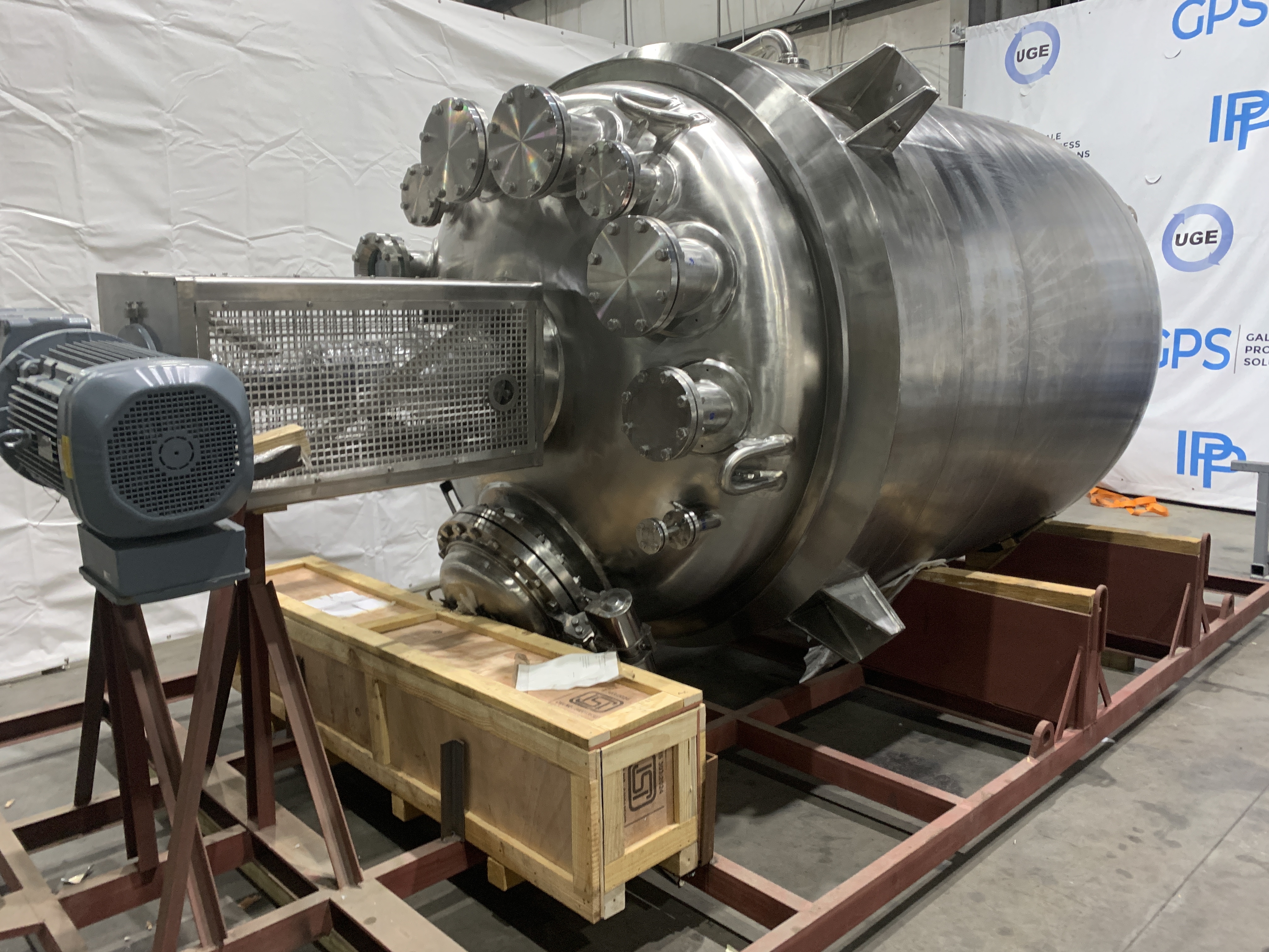 New Stainless Steel 316L Gale Process Solutions Batch-Type Agitated Reactor - IPP# 247118
