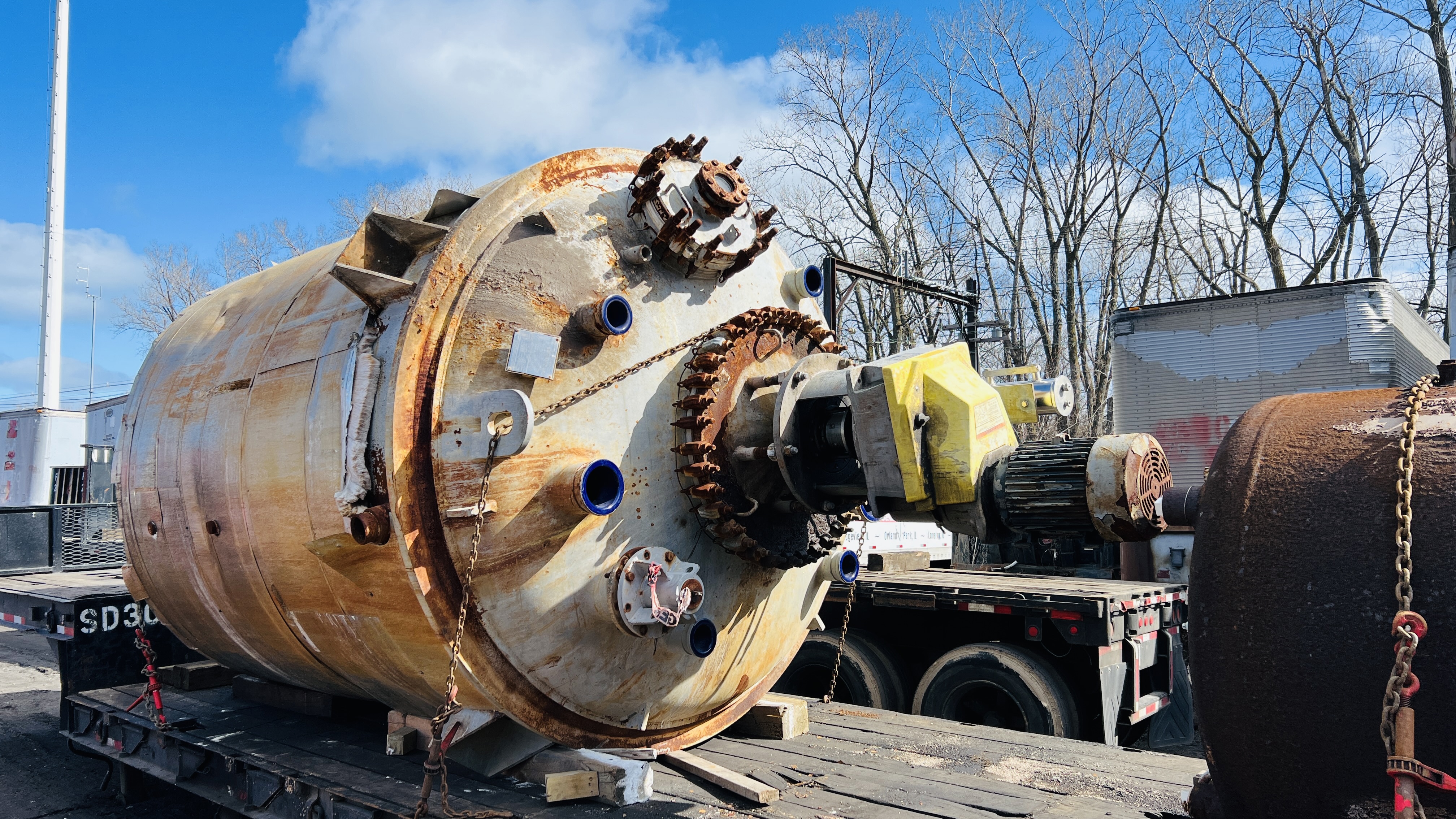 Glasslined DeDietrich SA Batch-Type Agitated Reactor - IPP# 247128