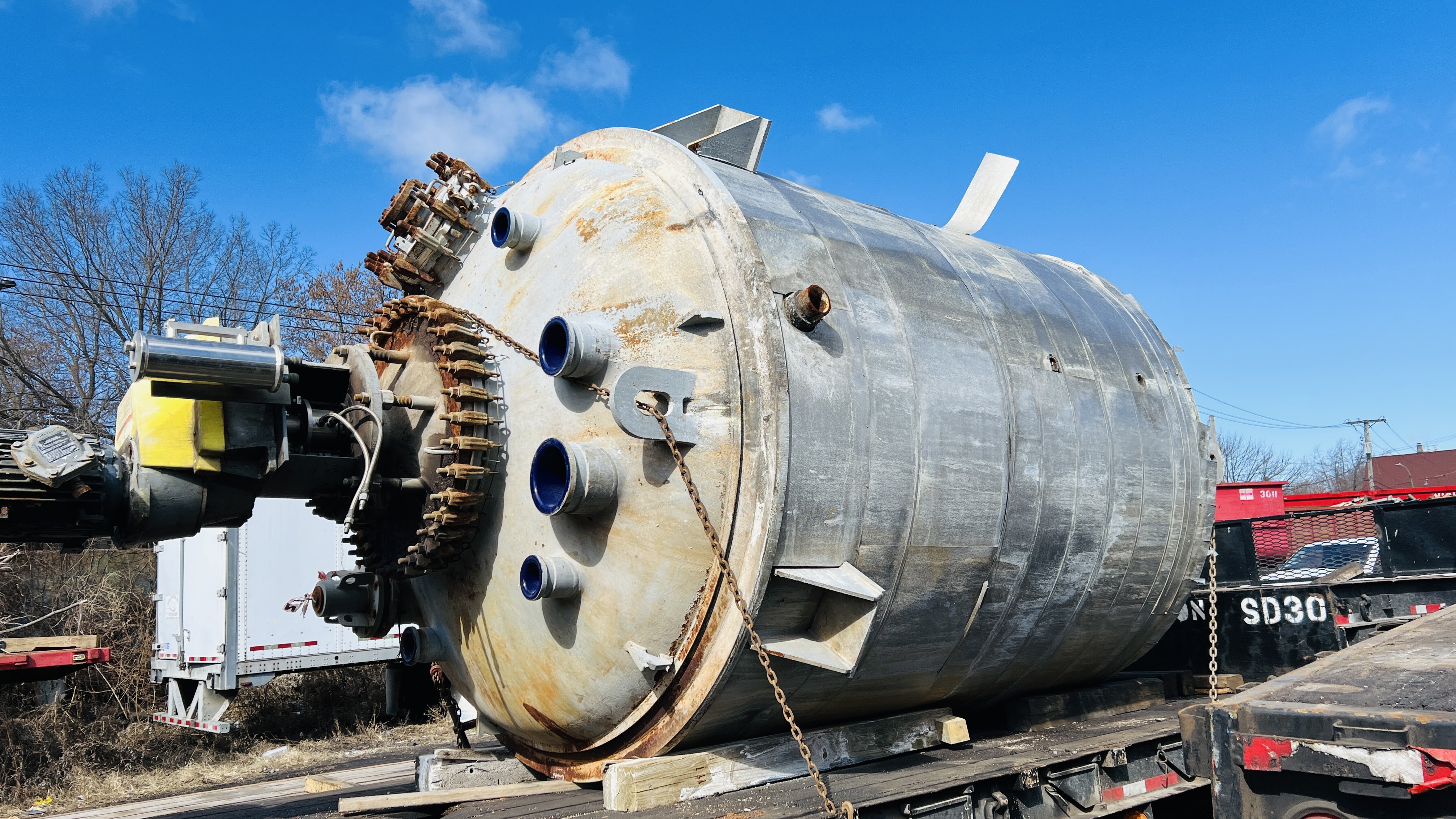 Glasslined DeDietrich SA Batch-Type Agitated Reactor - IPP# 247128