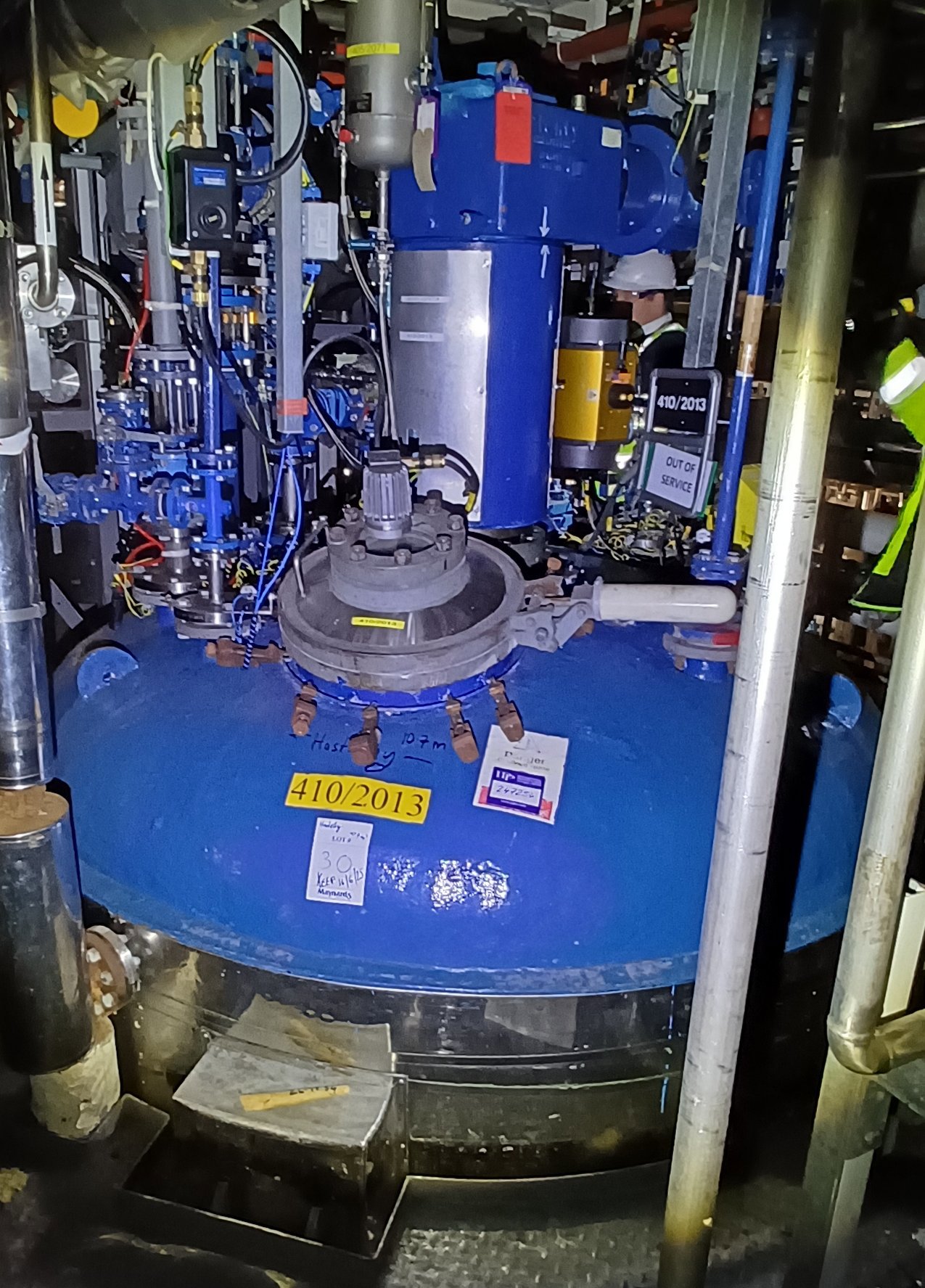 Hastelloy - C22  Batch-Type Agitated Reactor - IPP# 247254