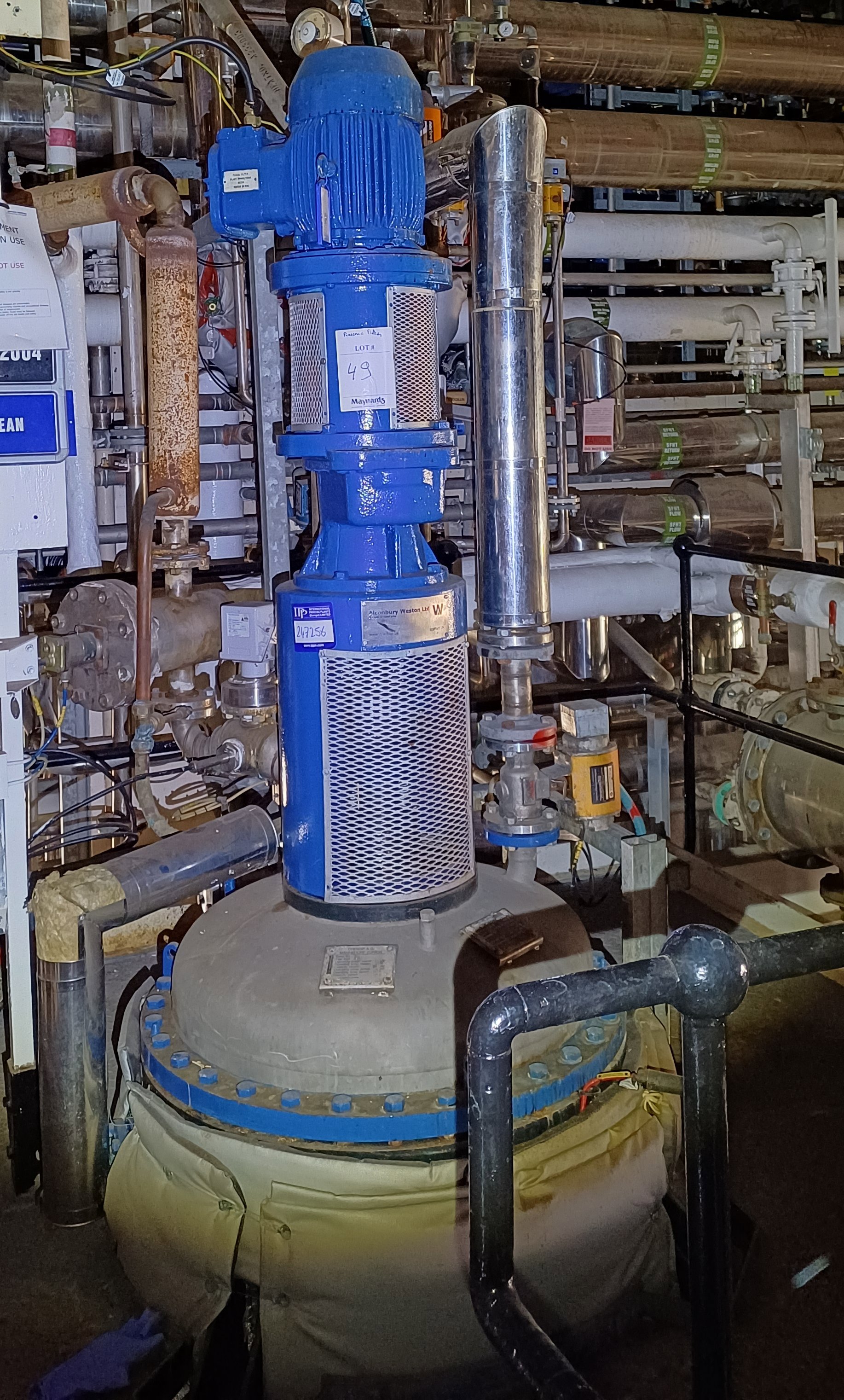 Pressure Leaf Filter - IPP# 247256