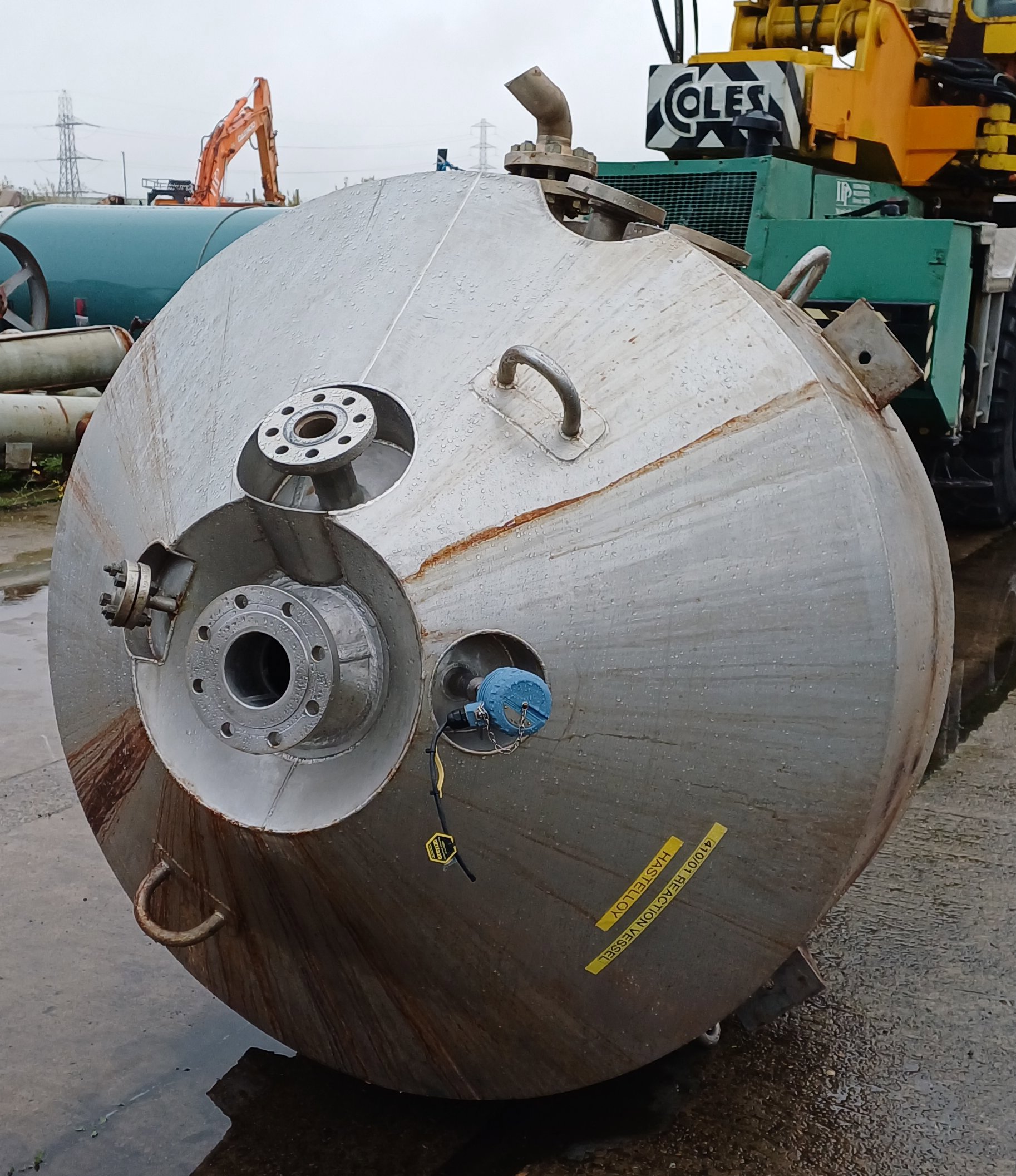 Hastelloy - C22  Batch-Type Agitated Reactor - IPP# 247263