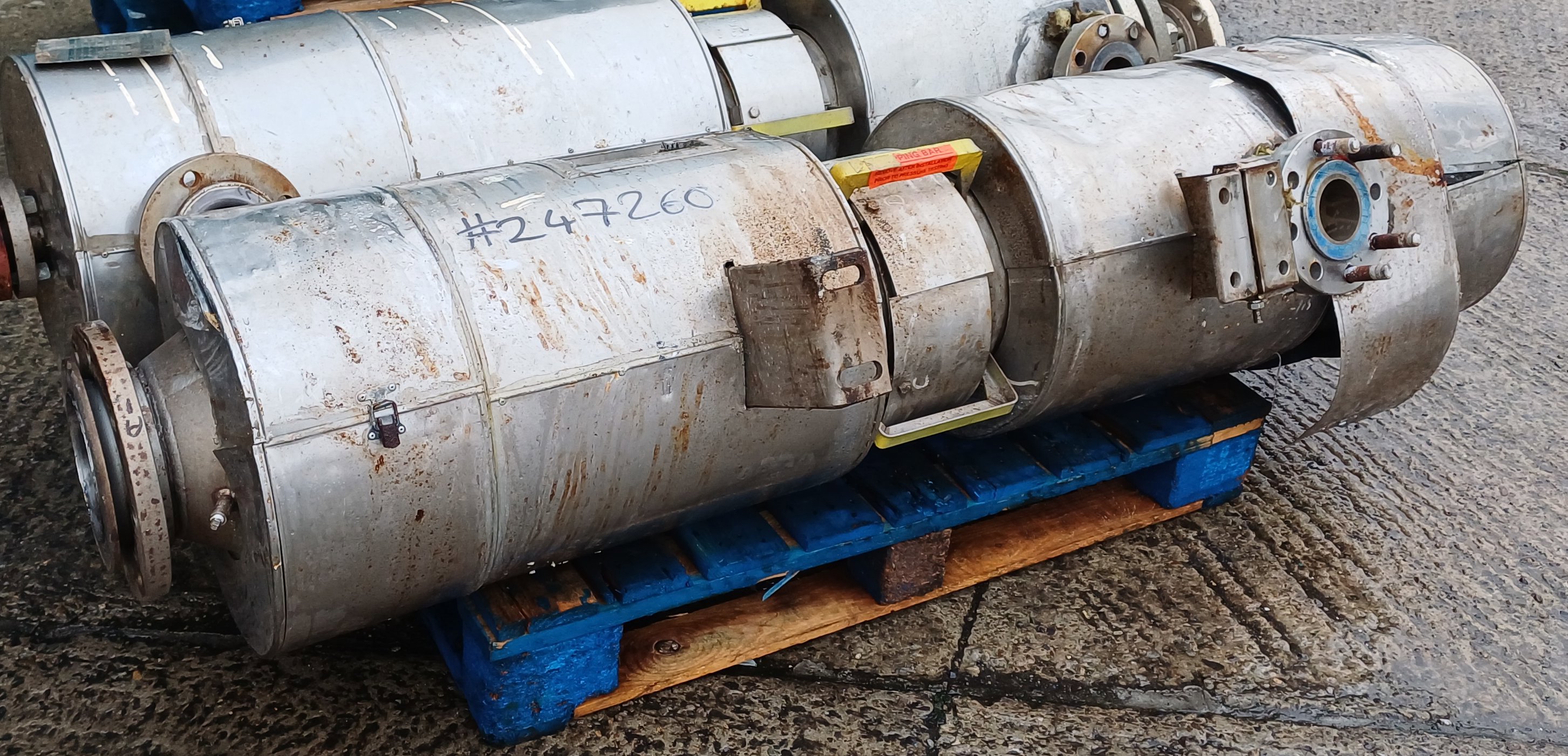 Tantalum  Shell and Tube Heat Exchanger - IPP# 247260