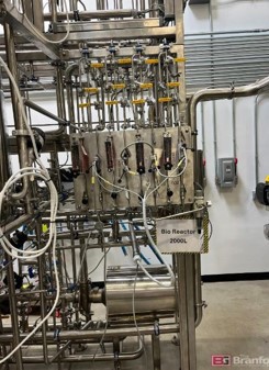 New Stainless Steel 316  Batch-Type Agitated Bio Reactor - IPP# 247274
