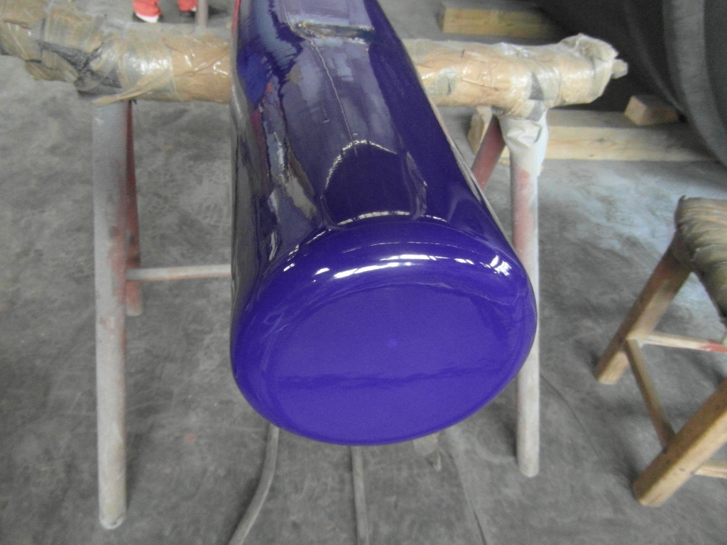 Glass-lined 6″ Beavertail Baffle for 15,150 L (4,000 gal) Reactors - IPP# 247283