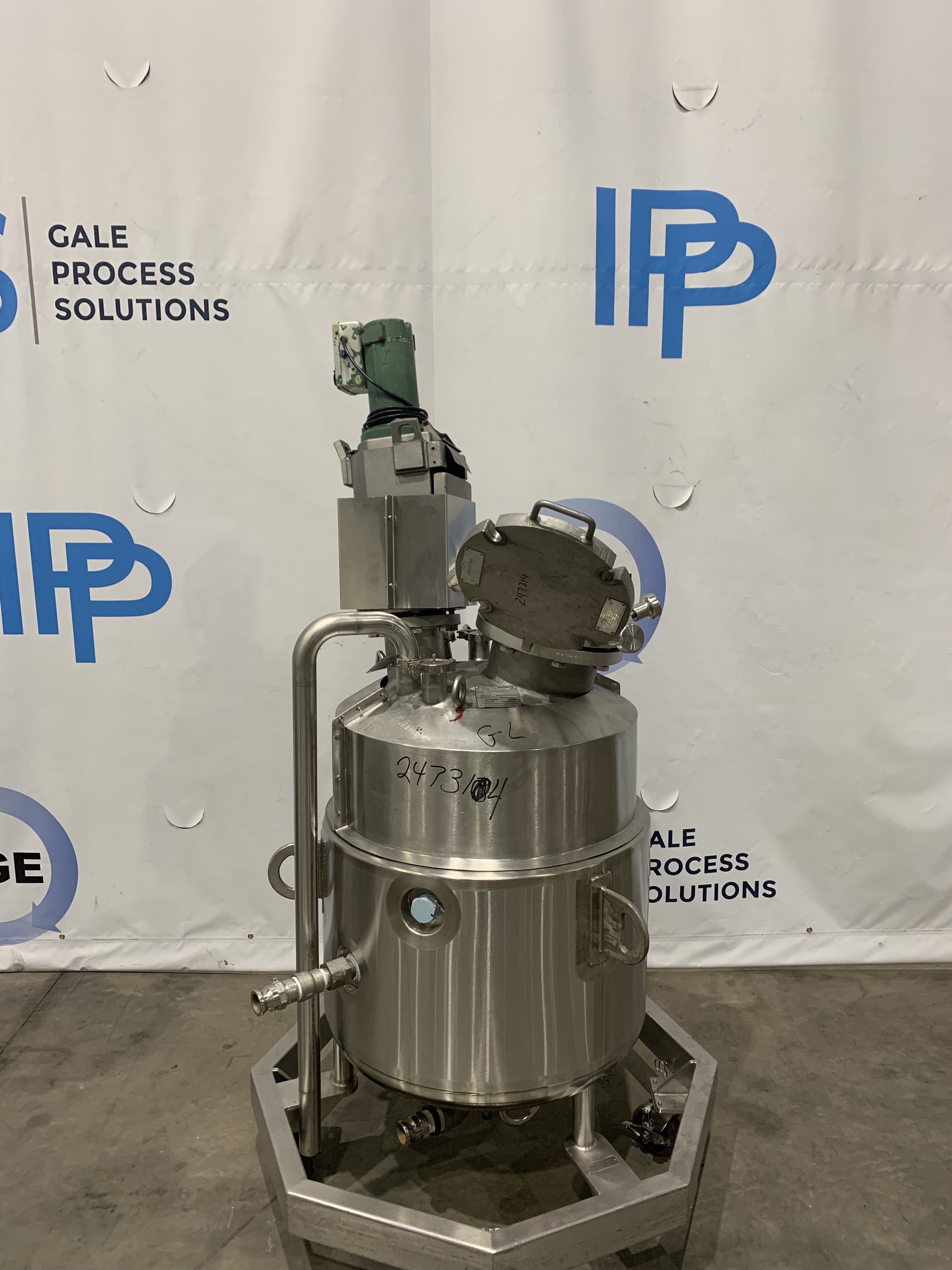 Glasslined Pfaudler CTJ Batch-Type Agitated Reactor - IPP# 247314