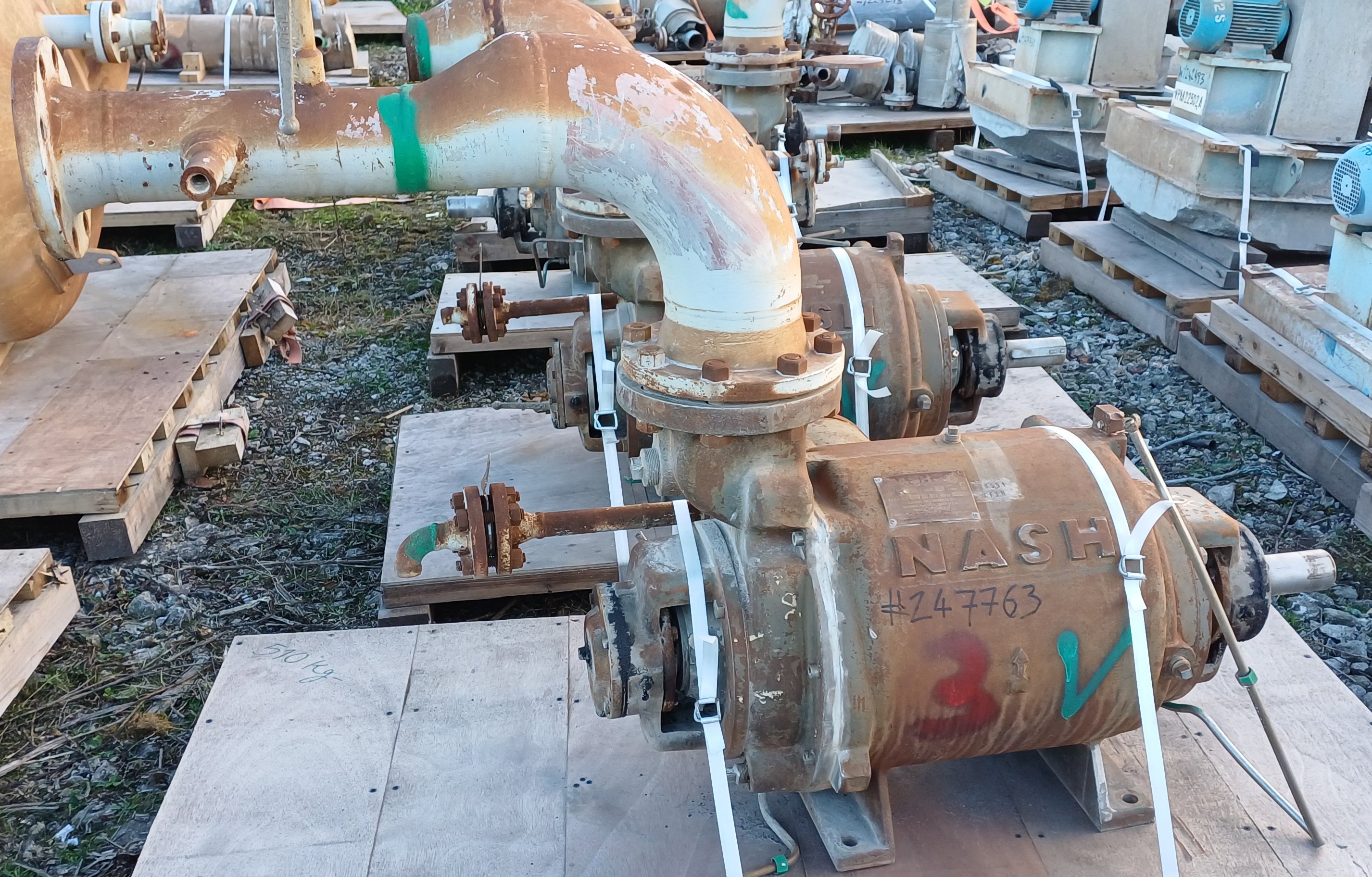 Stainless Steel 304 Nash SC-6 Pump-Vacuum skid - IPP# 247763