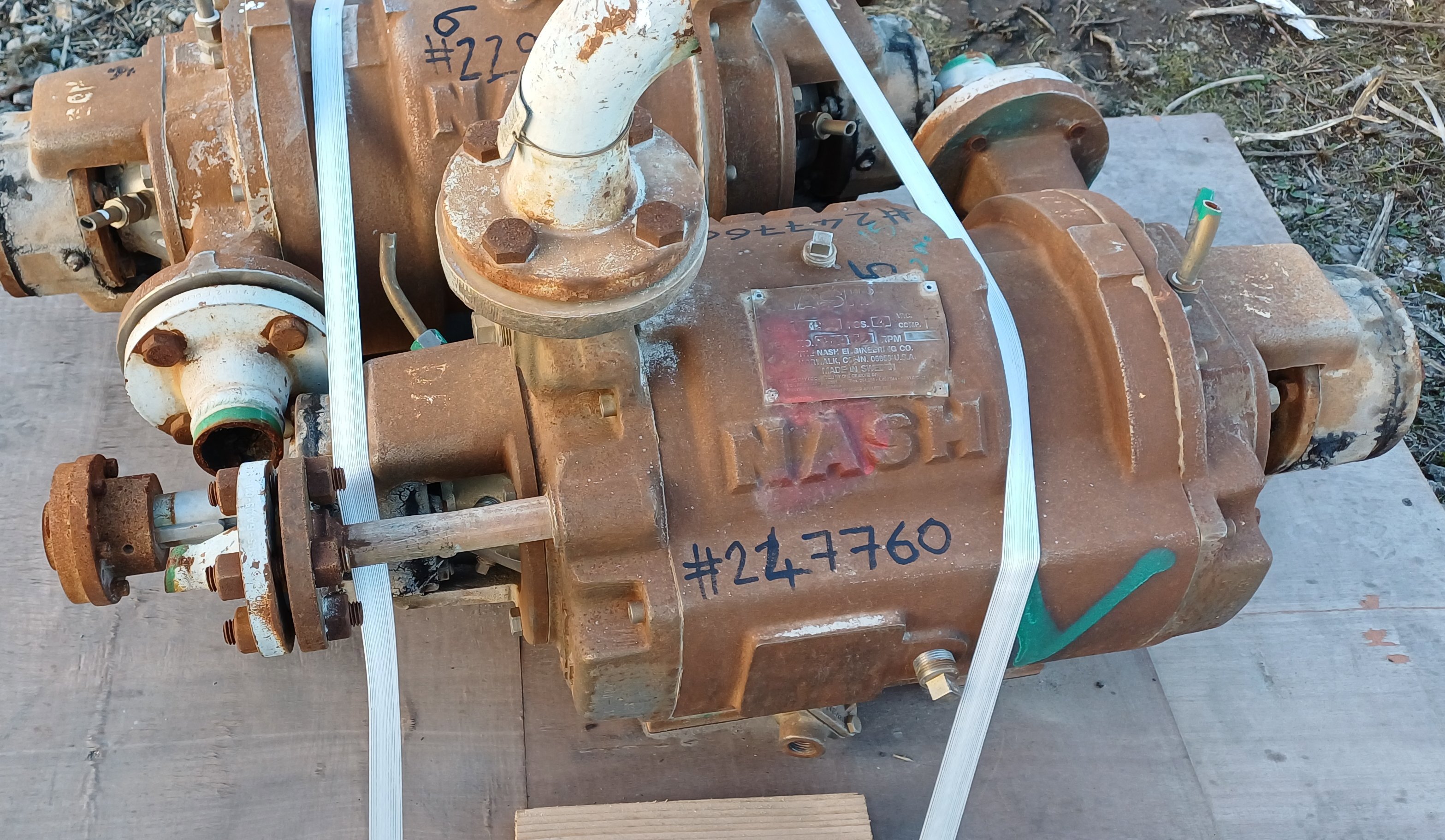 Stainless Steel 316L Nash TCM-2 Pump-Vacuum - IPP# 247760