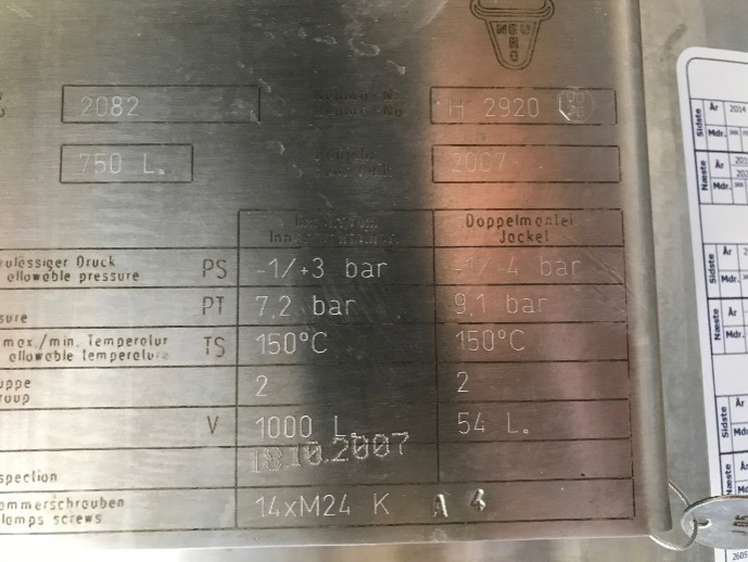 Batch-Type Agitated Reactor - IPP# 247784