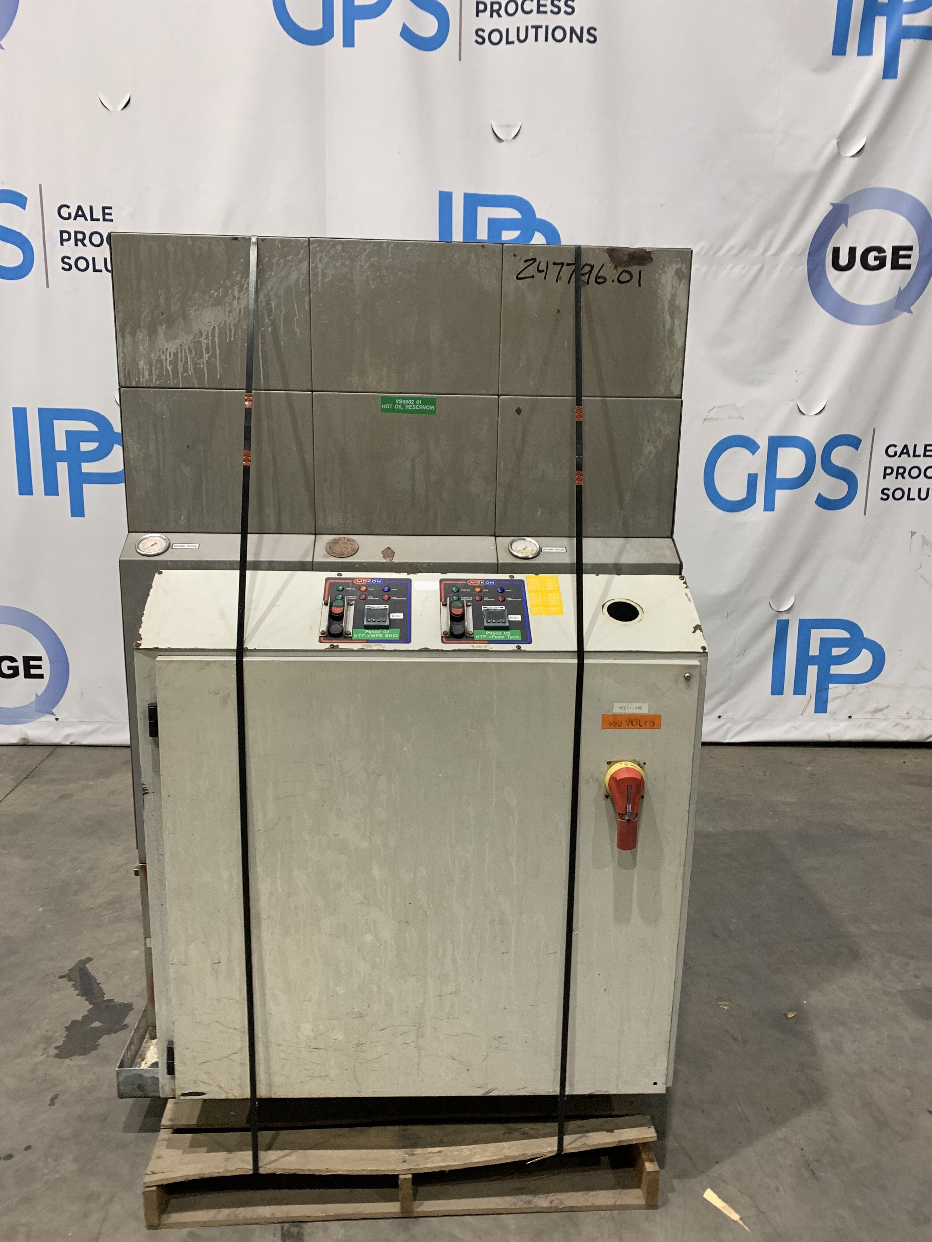 LCI (Luwa) Wiped/Thin Film Evaporator Pilot Skid 5.1 sq. ft. - IPP# 247796