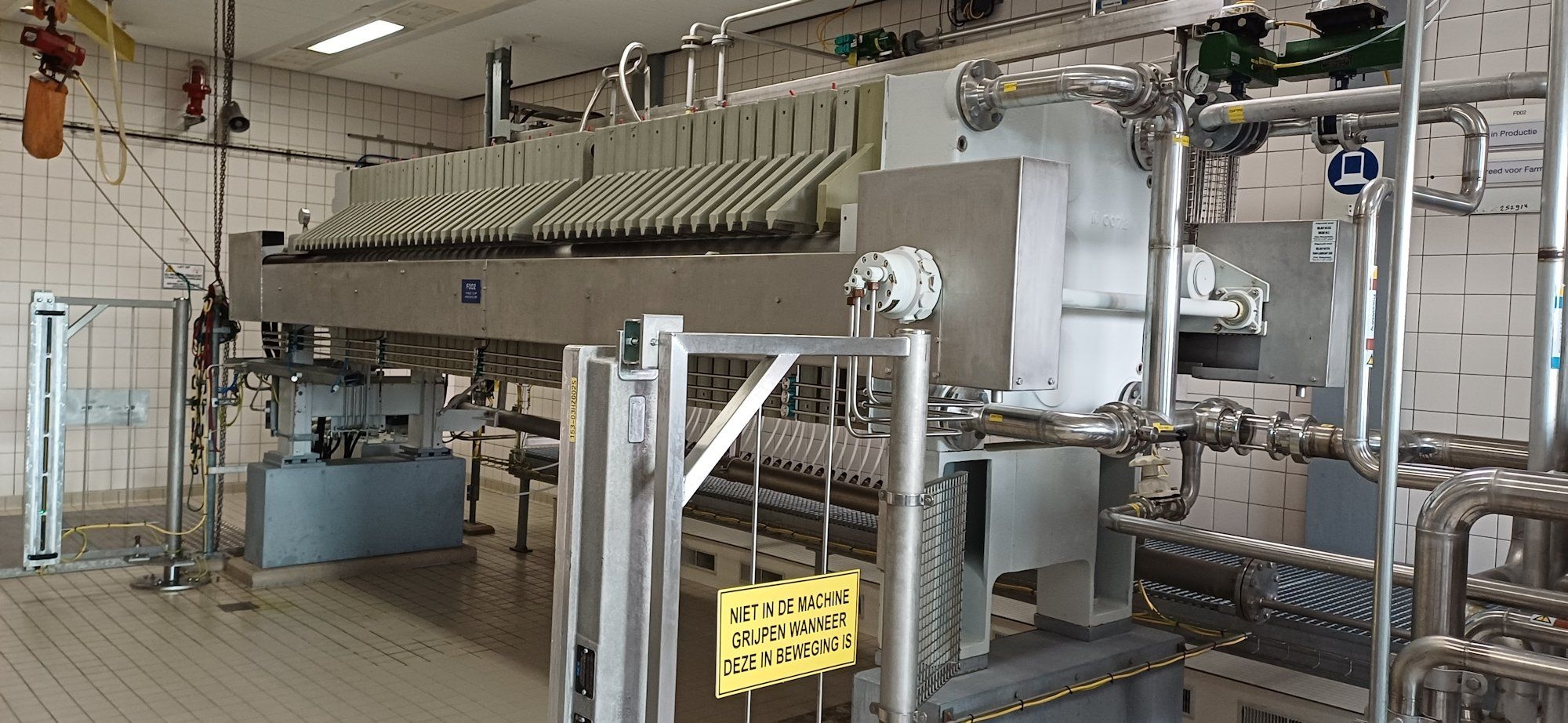 Polypropylene 1000 x 1000mm Membrane Filter Press - IPP# 248268