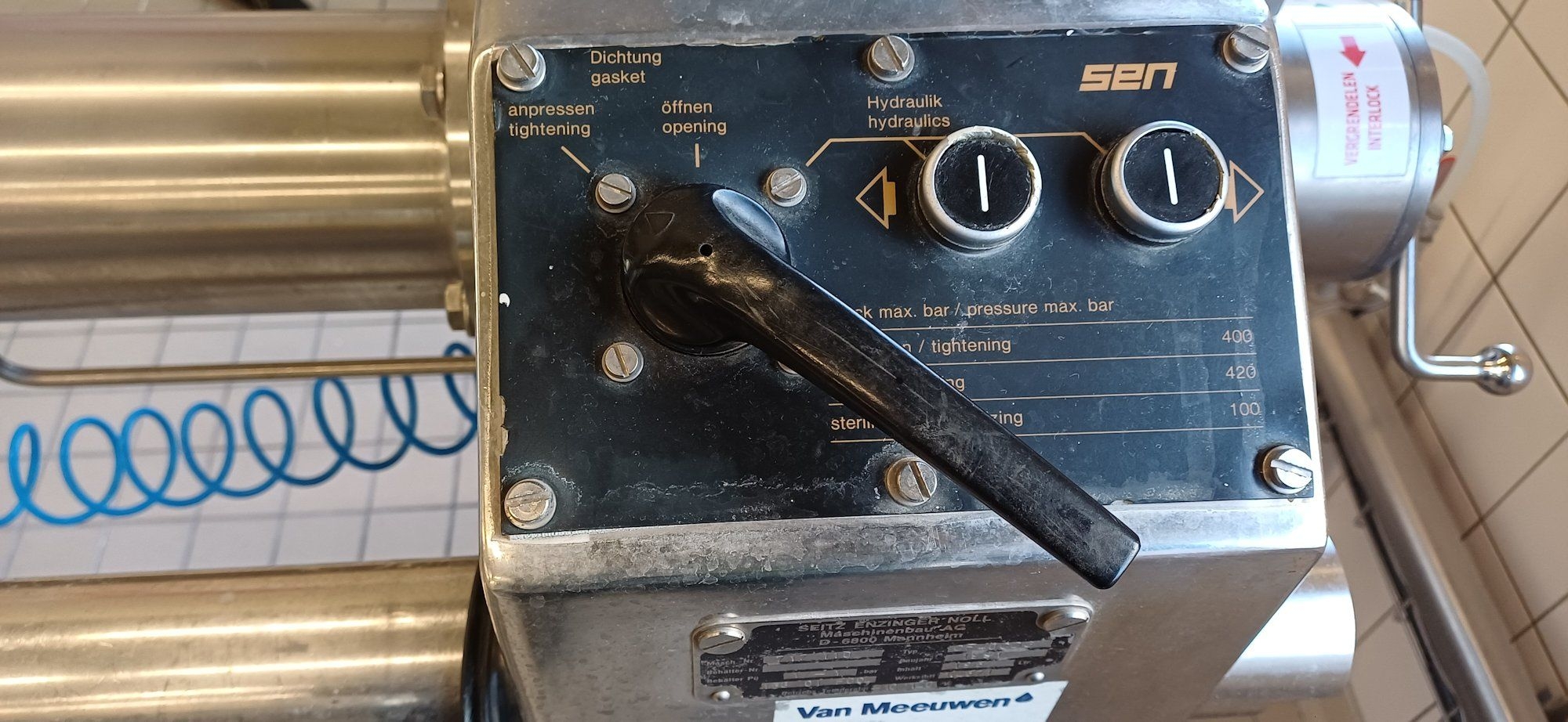 Fibre single use multi-layer (Germ) Filter Press - IPP# 248270