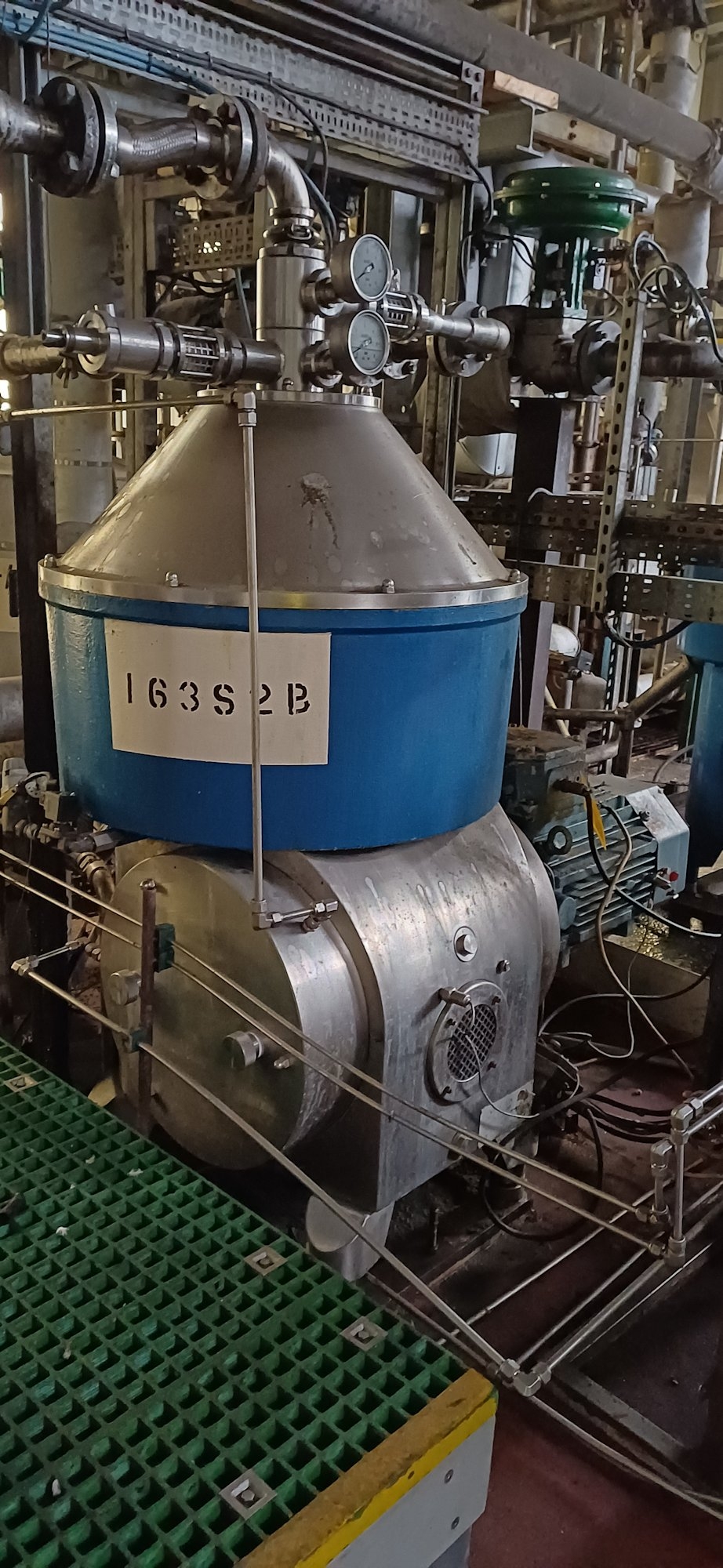 Stainless Steel 316L MacFuge 105 BDM3SA-03 Disc Bowl Centrifuge - IPP# 248307