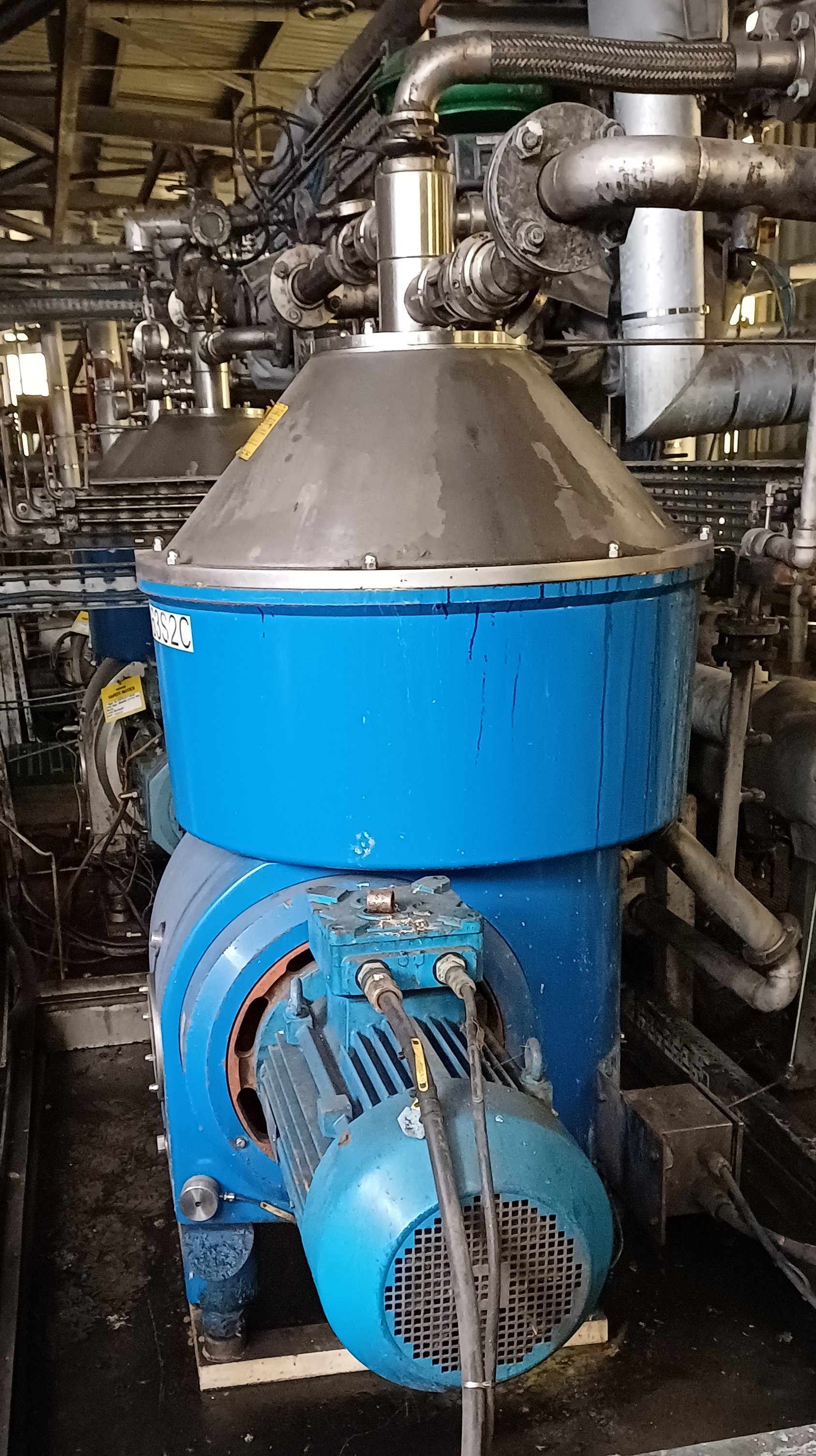 Stainless Steel 316L MacFuge 105 BDM3SA-03 Disc Bowl Centrifuge - IPP# 248308