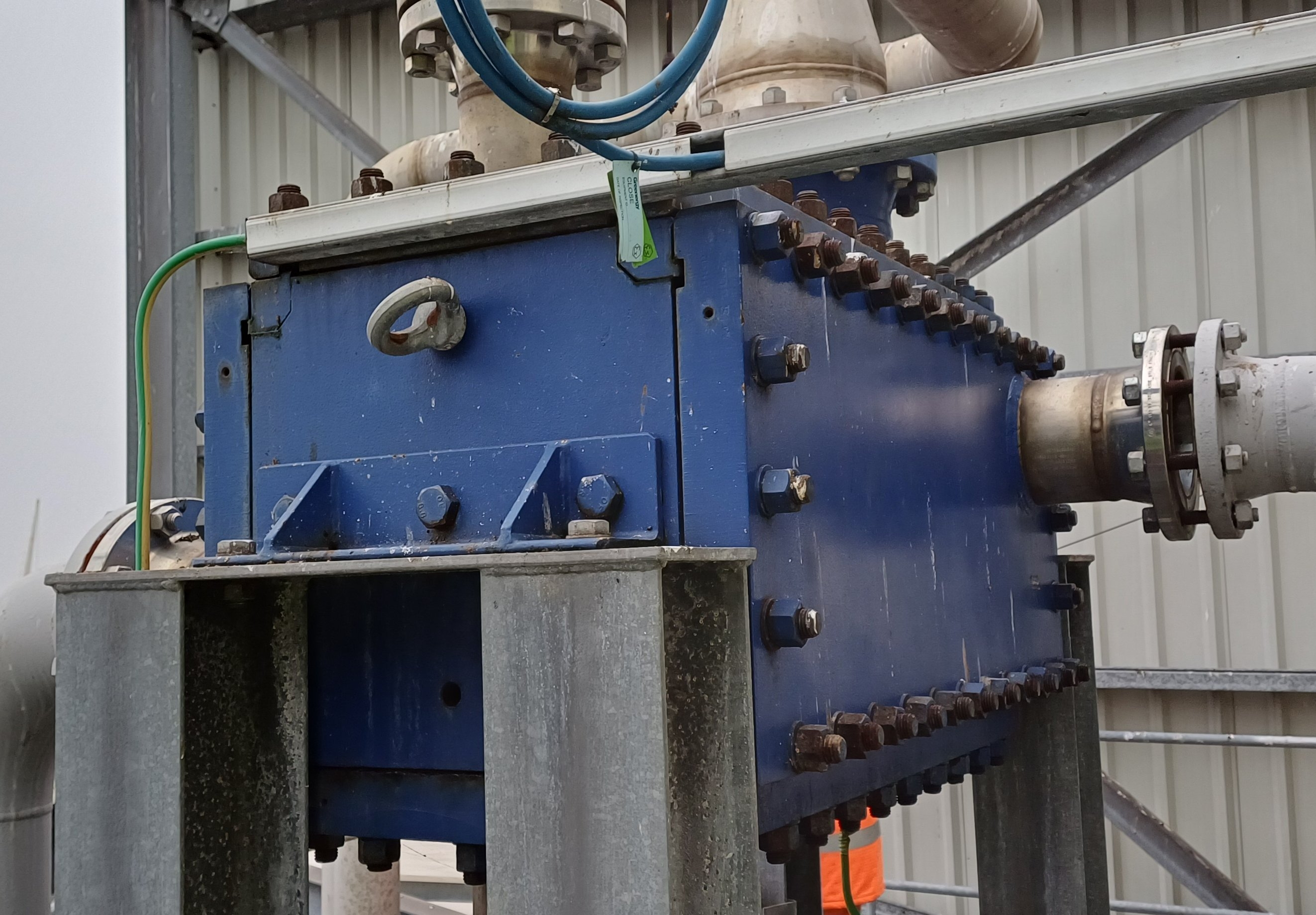 Stainless Steel 316L Alfa Laval CPK40-H-160Pls Compabloc Welded Plate Heat Exchanger - IPP# 248315