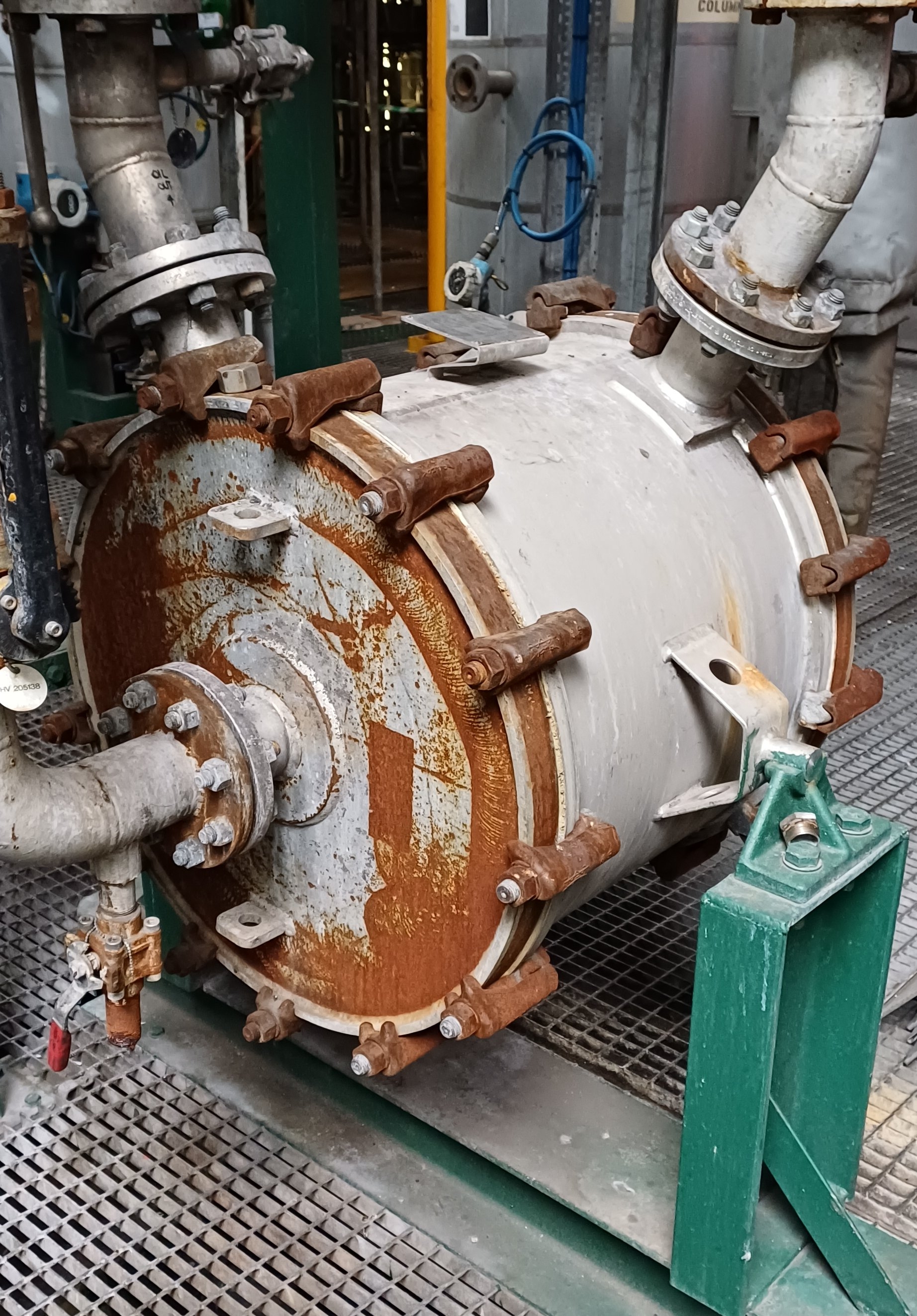 Stainless Steel 316L Alfa Laval AI.SHE LTL. 13S Spiral Heat Exchanger - IPP# 248320