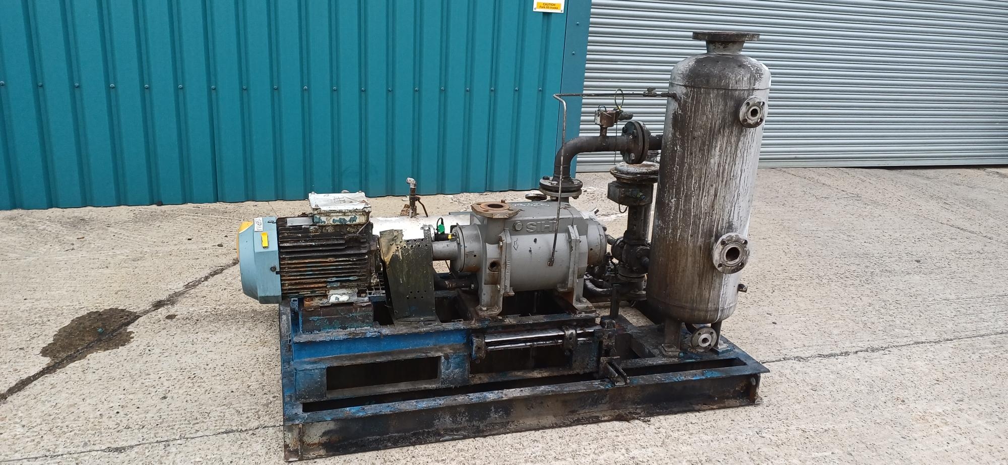 Carbon Steel Sterling Fluid Systems LPHX 55312 AB AGE 0E 1 Vacuum Pump - IPP# 248325