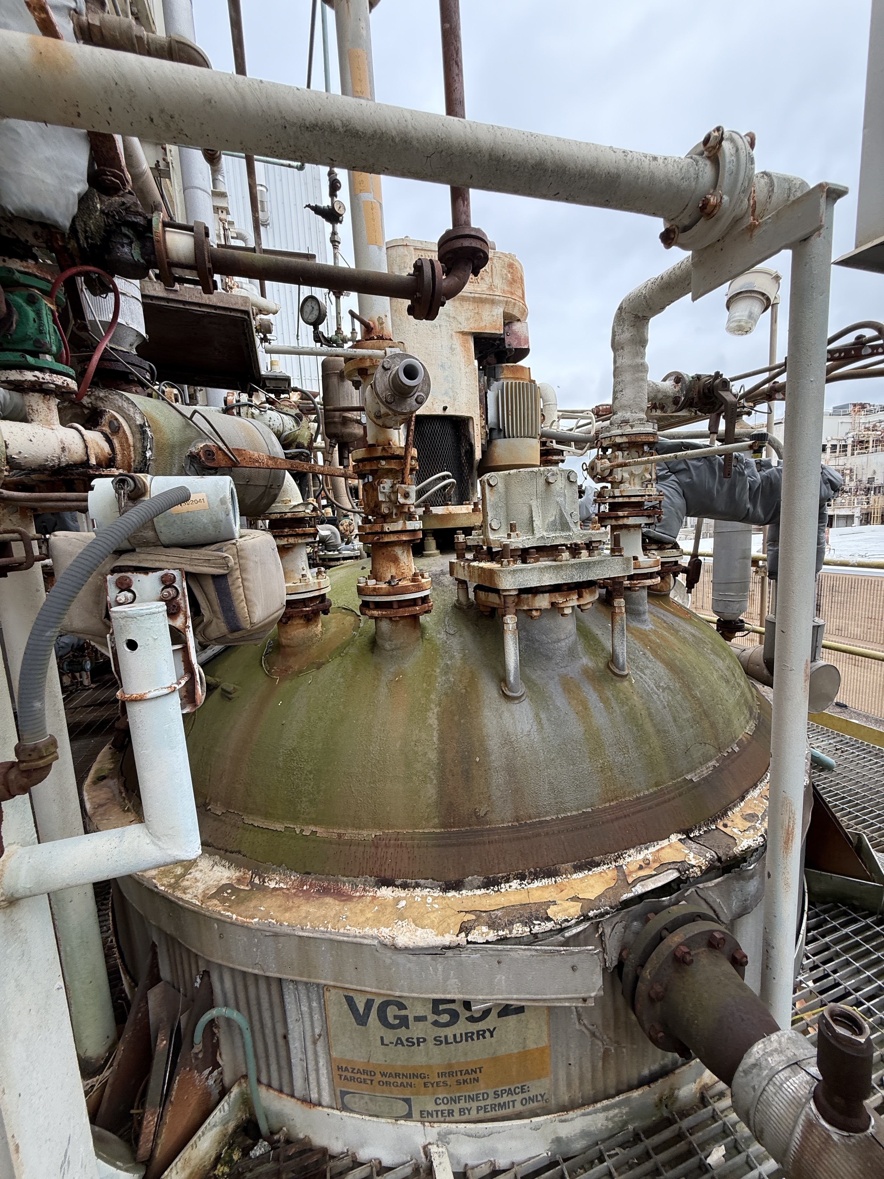 6,000 Gallon Glasslined Pfaudler Agitated Reactor - IPP# 248417