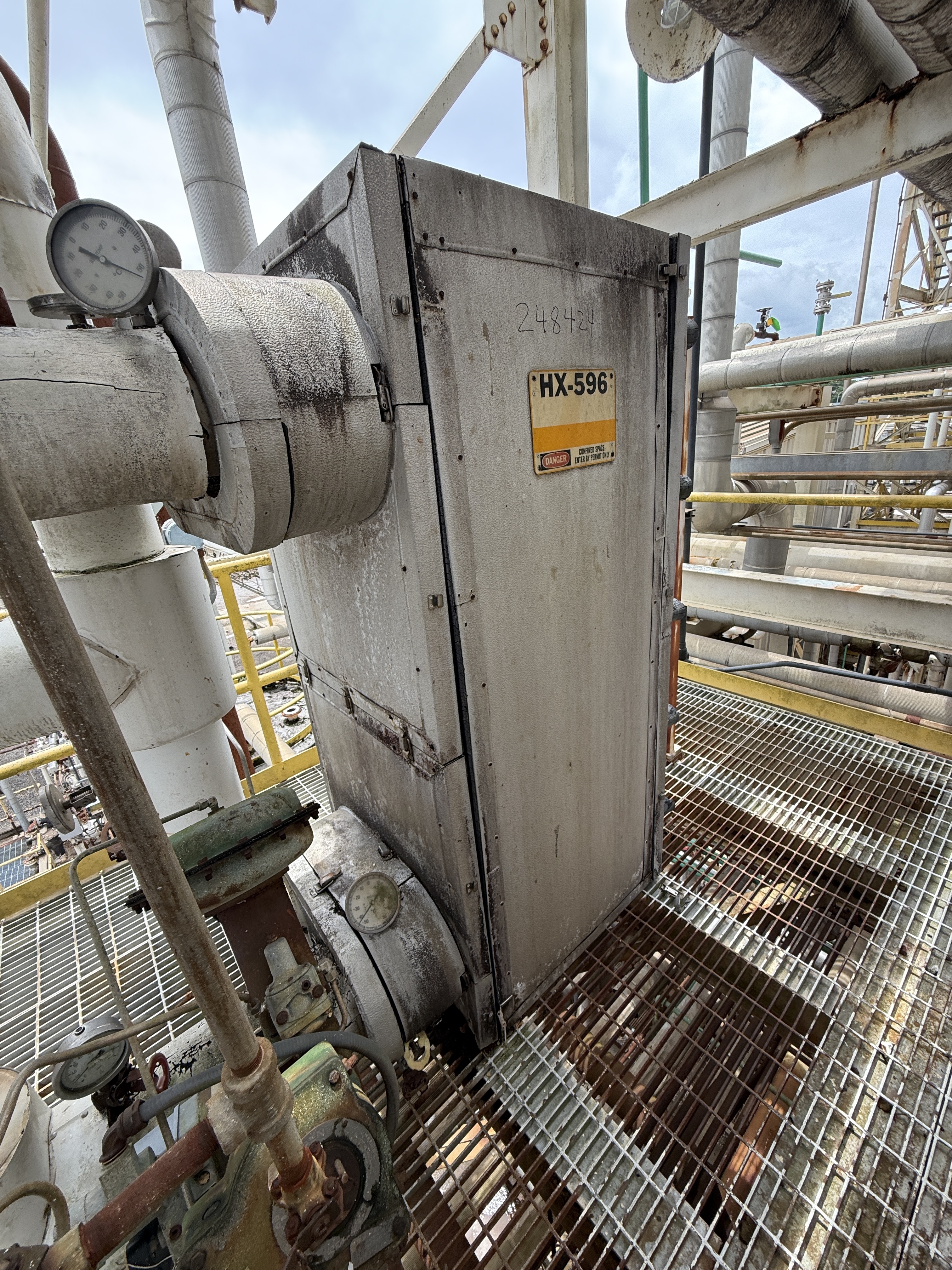 458 ft2 Stainless Steel 304 Plate and Frame Heat Exchanger - IPP# 248424