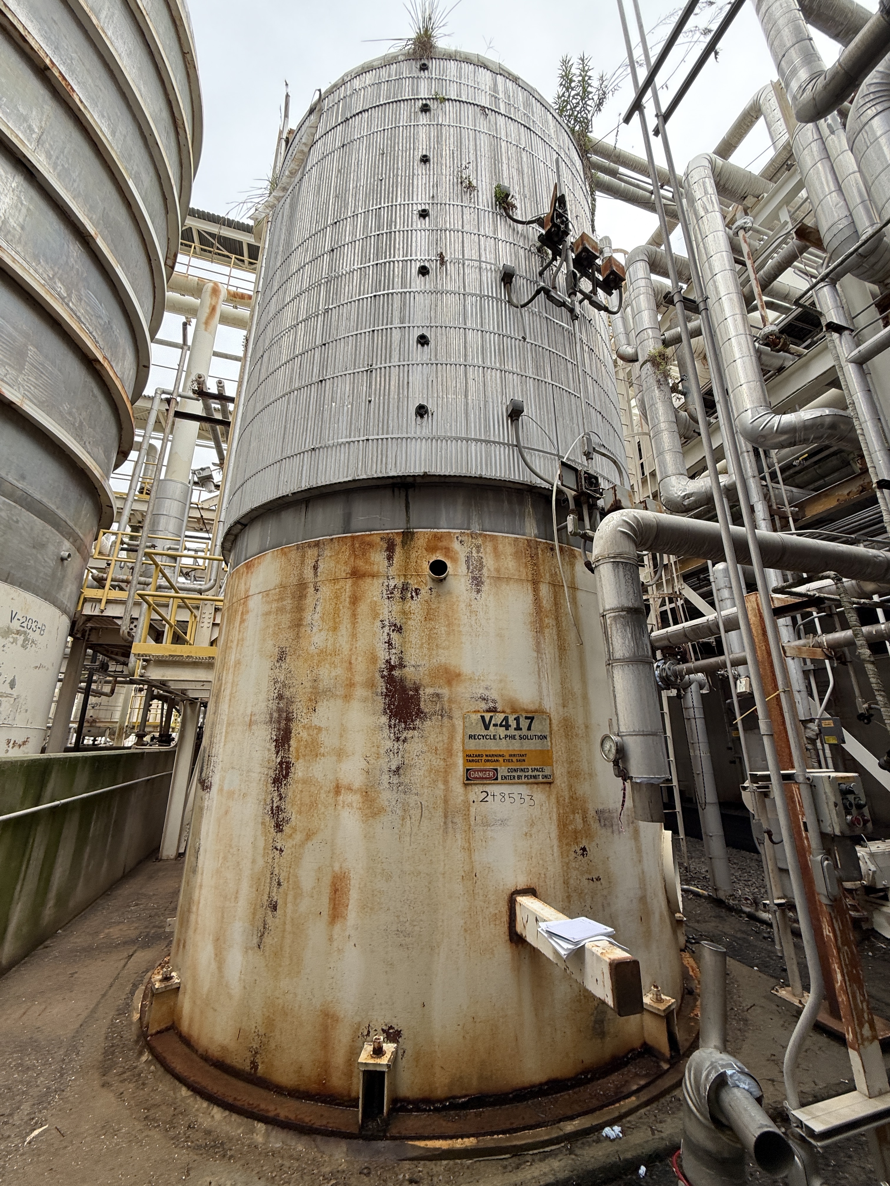13,500 Gallon Stainless Steel 304 Tank - IPP# 248533