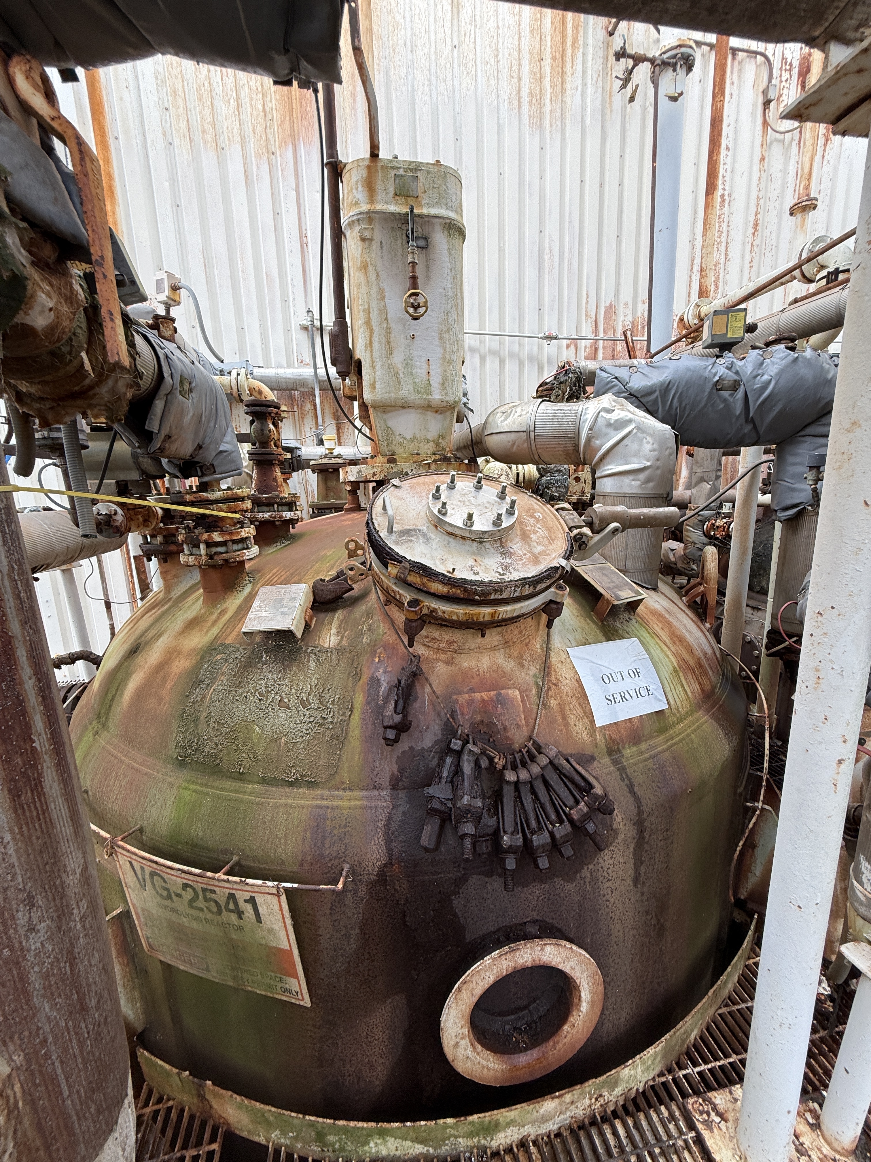 6,000 Gallon Glasslined Pfaudler Agitated Reactor - IPP# 248530