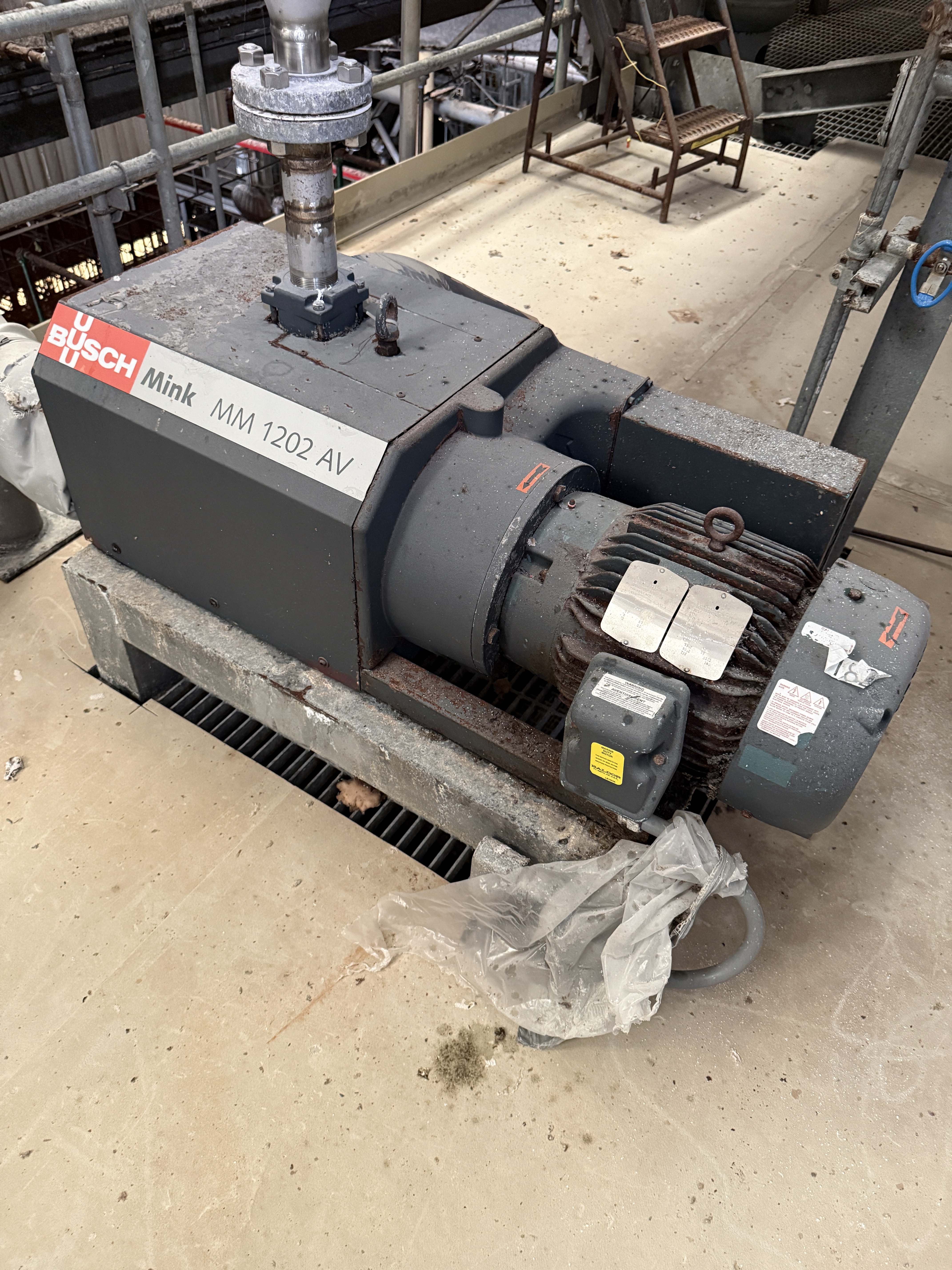 Busch 142 CFM Mink MM 1202 A VV6 Vacuum Pump - IPP# 249065