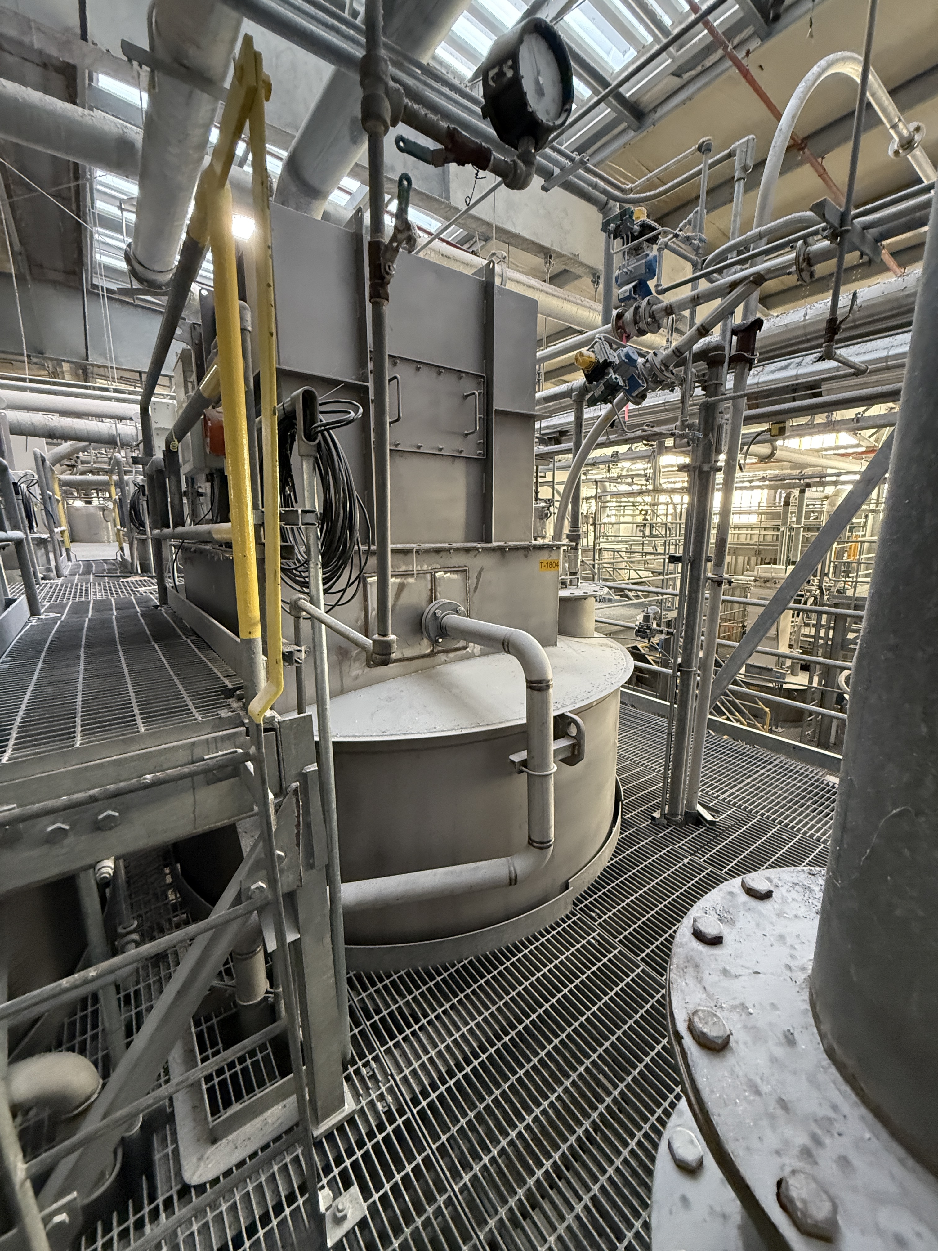 11,400 Gallon Stainless Steel 304 Tank with Dust Collector - IPP# 249003