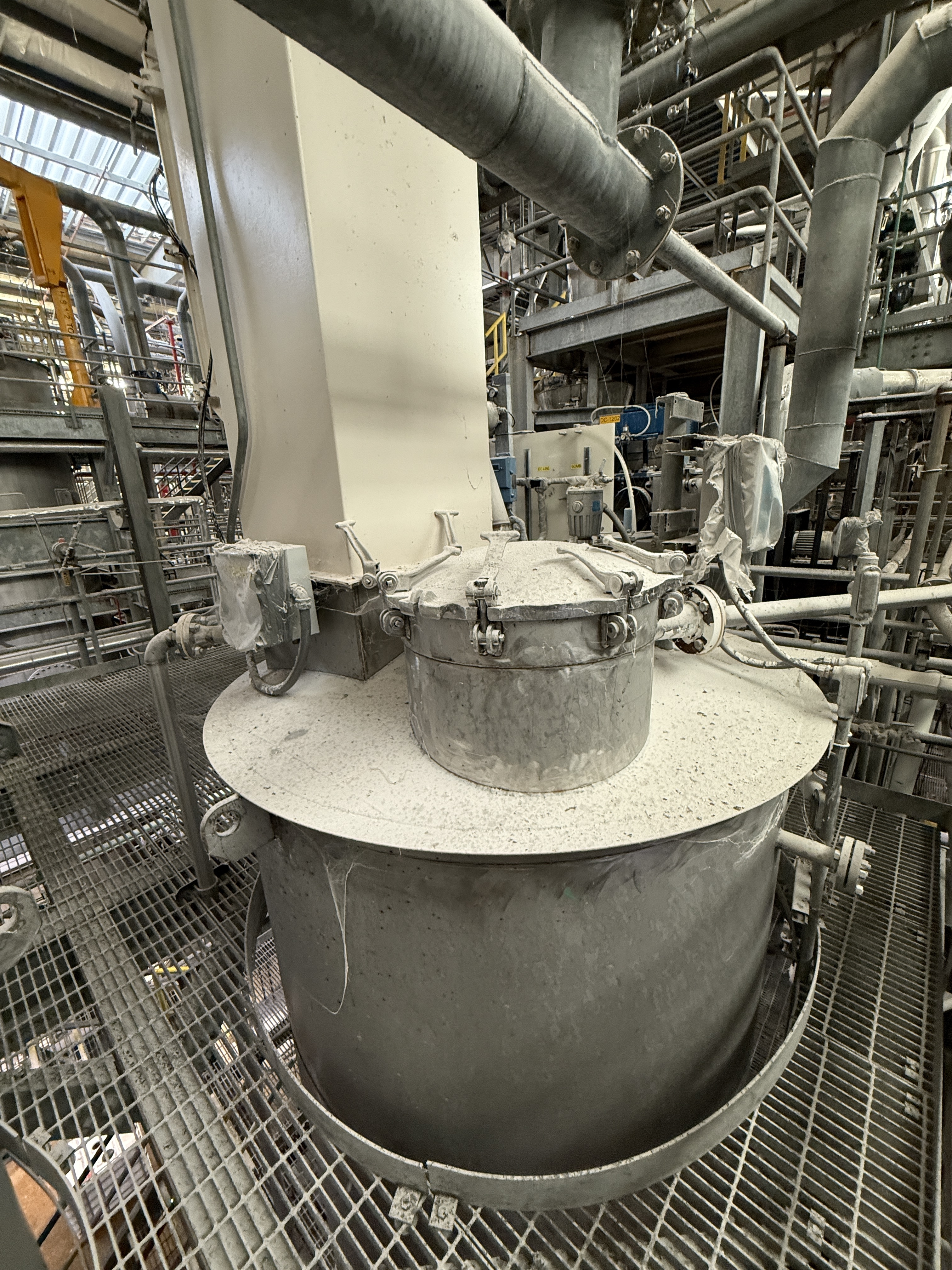5,900 Gallon Stainless Steel 304 Silo with Dust Collector - IPP# 249000