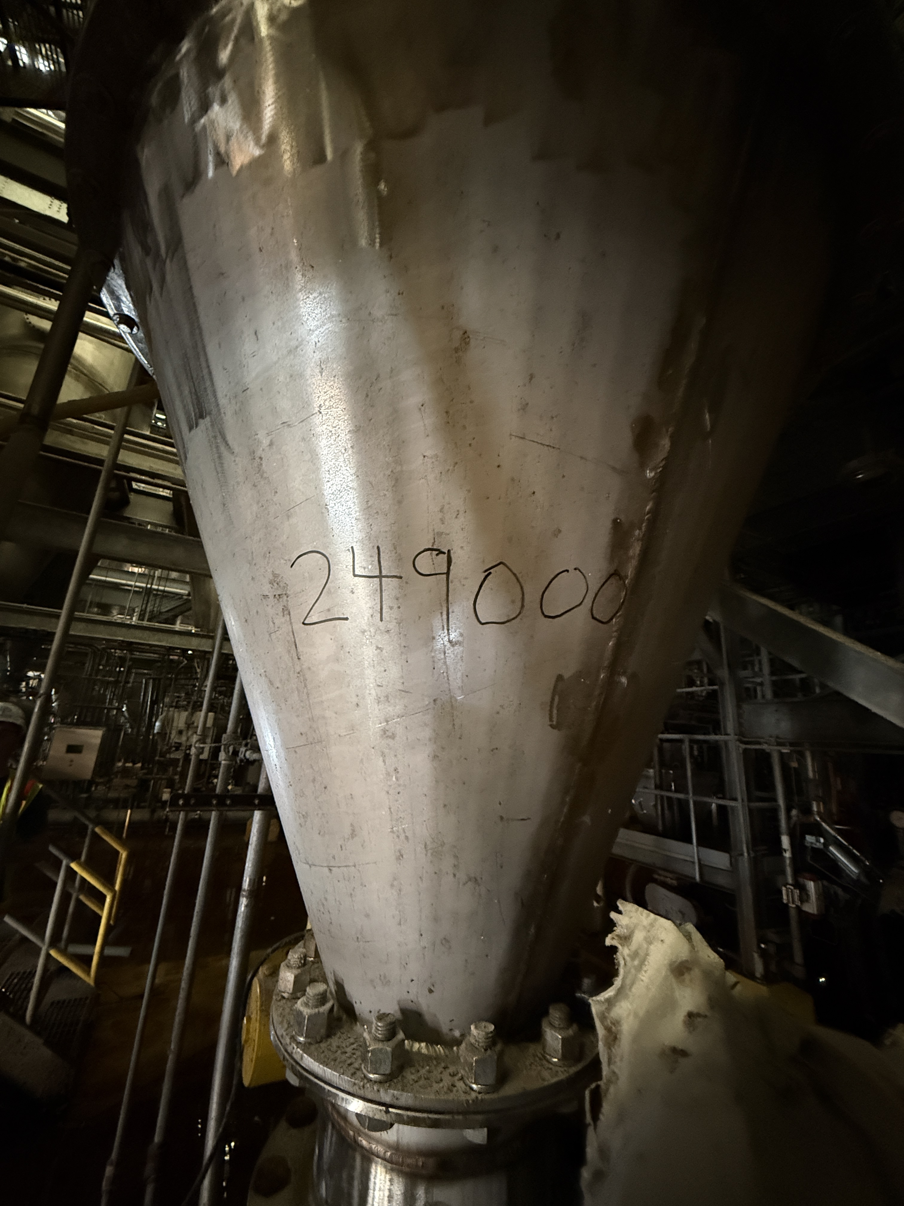 5,900 Gallon Stainless Steel 304 Silo with Dust Collector - IPP# 249000