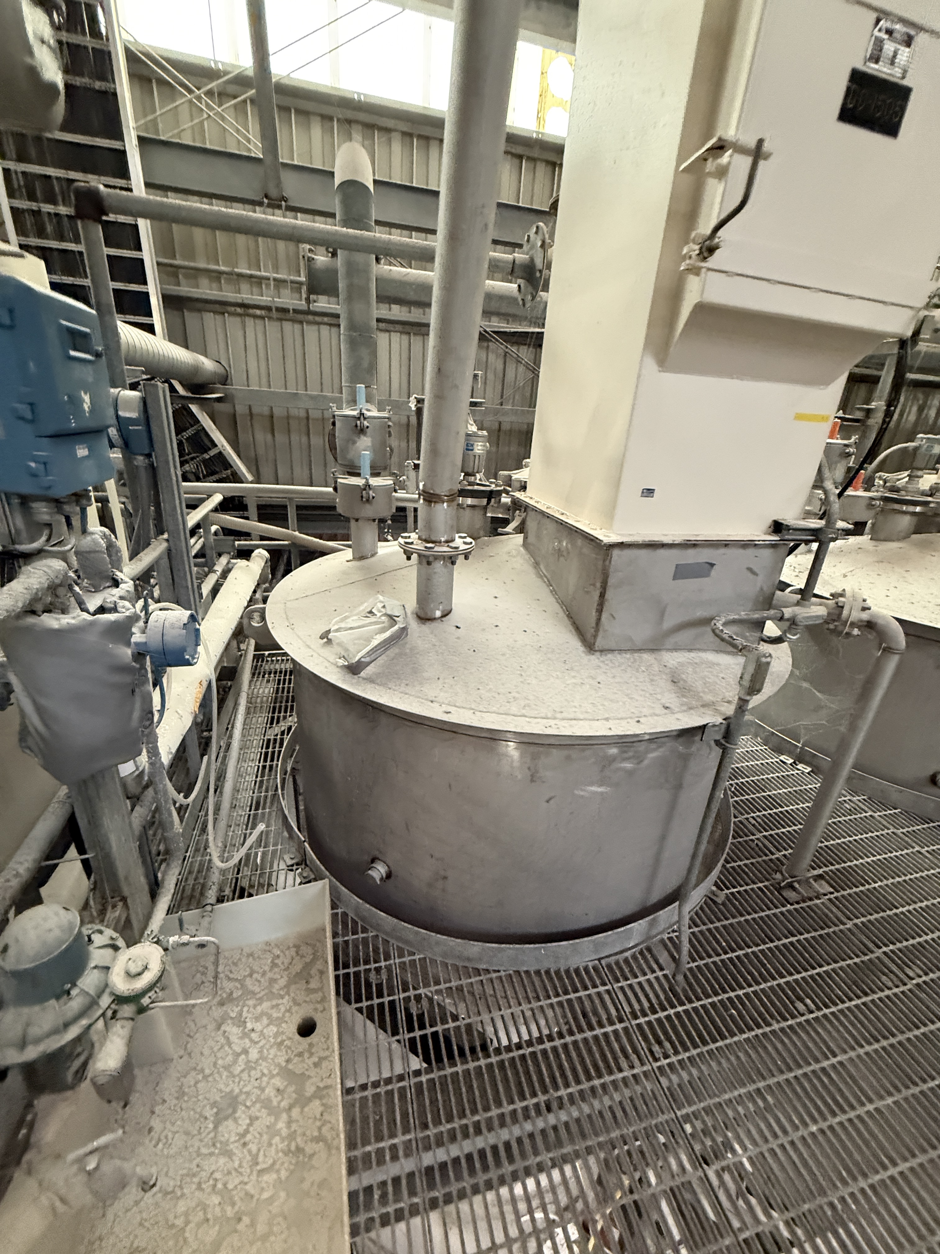 5,900 Gallon Stainless Steel 304 Silo with Dust Collector - IPP# 249000